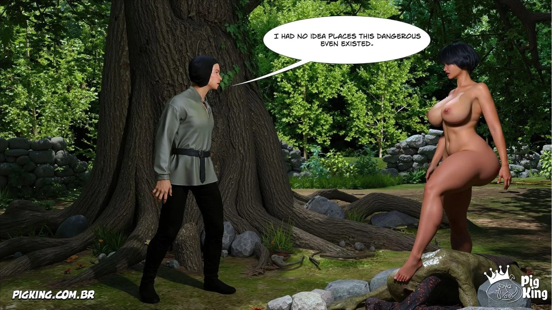 Queen Azalea [CrazyDad3D] - Chapter 18 — Page 48