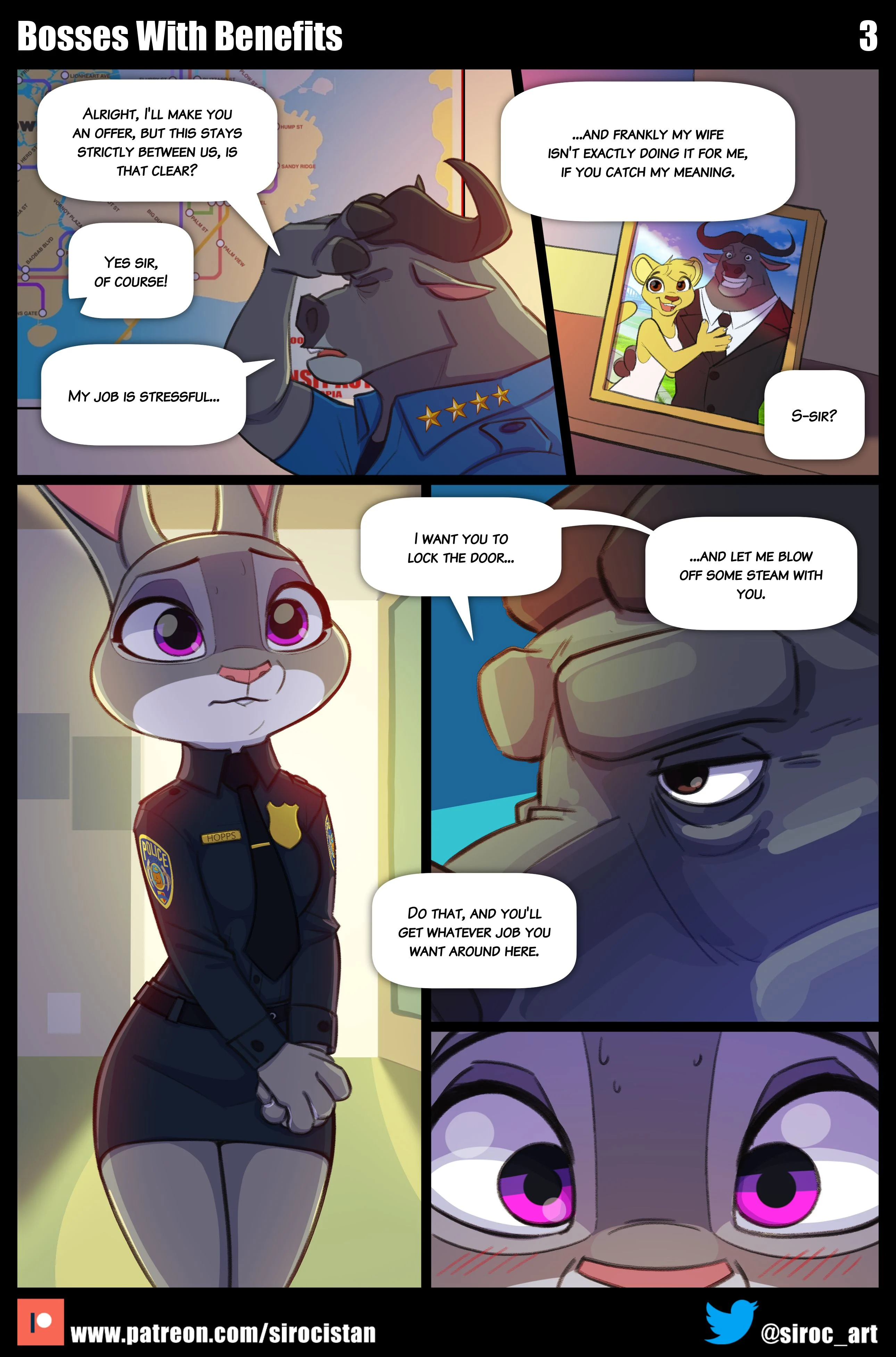 Bosses With Benefits (Zootopia) [Siroc] - Chapter 1 — Page 4