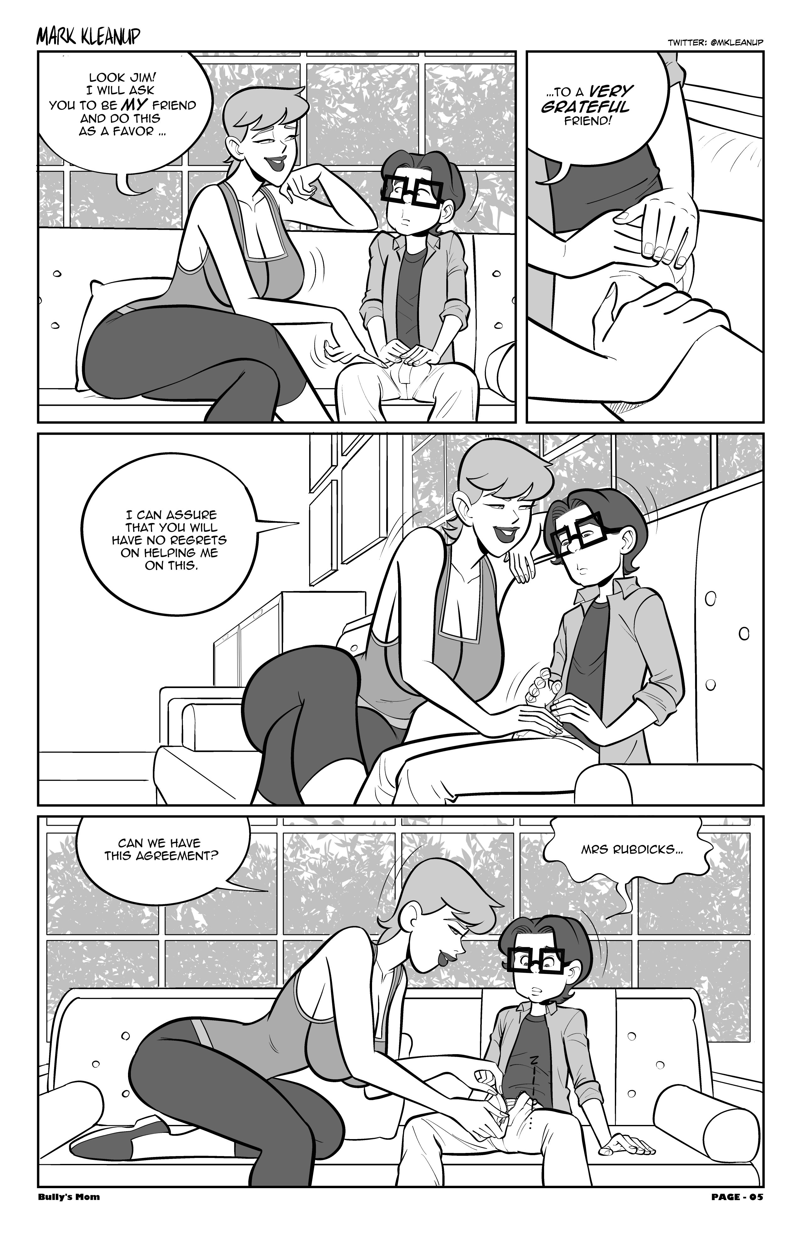 Bully’s Mom [Mark Kleanup] - Chapter 1 — Page 6