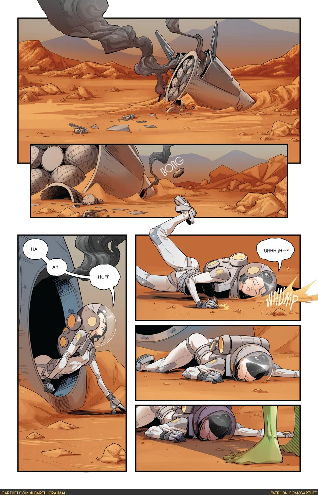 A Polycule of Mars [Garth Graham | Temporal Wolf] - Chapter 1 — Page 21