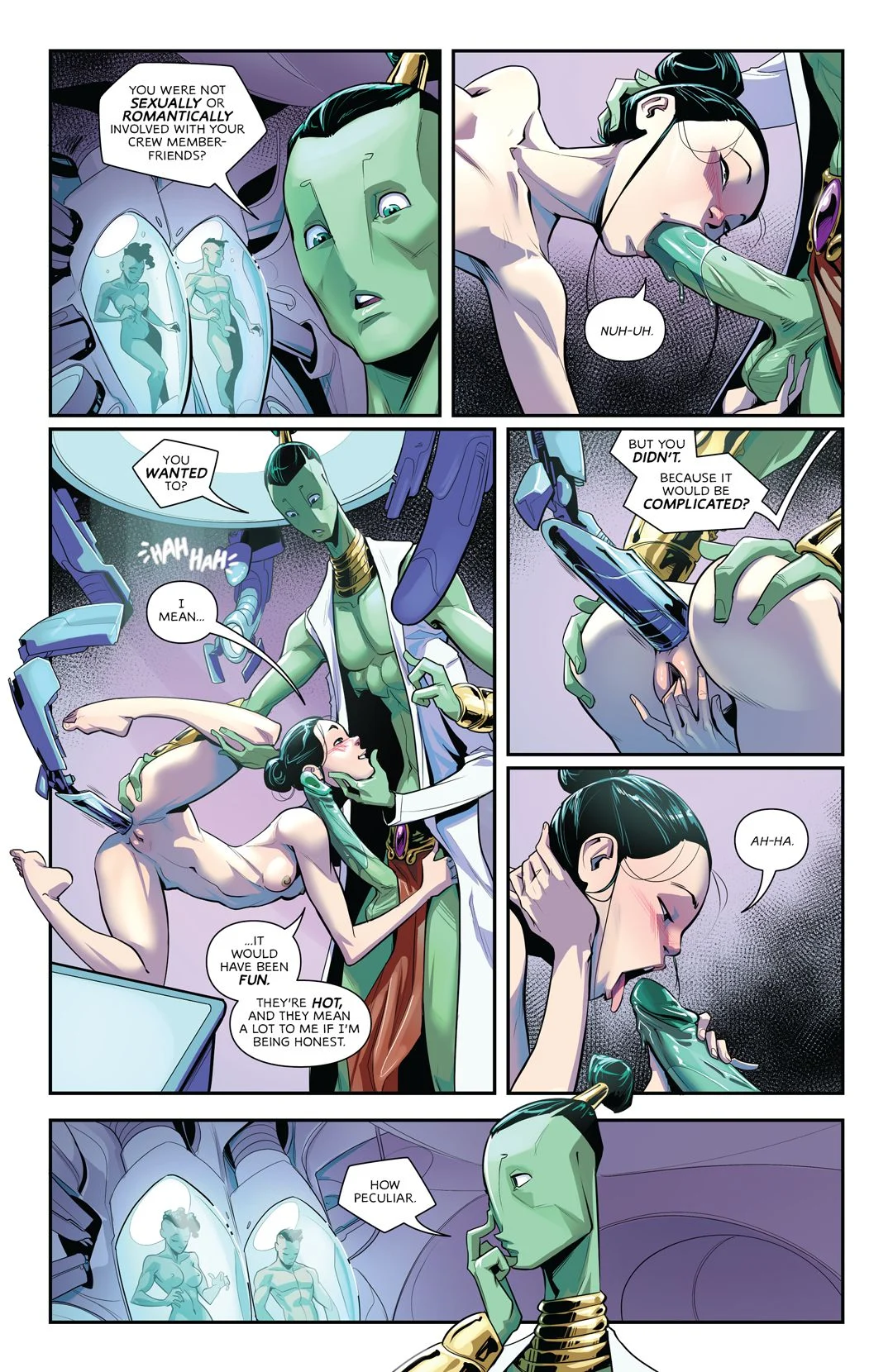 A Polycule of Mars [Garth Graham | Temporal Wolf] - Chapter 1 — Page 31