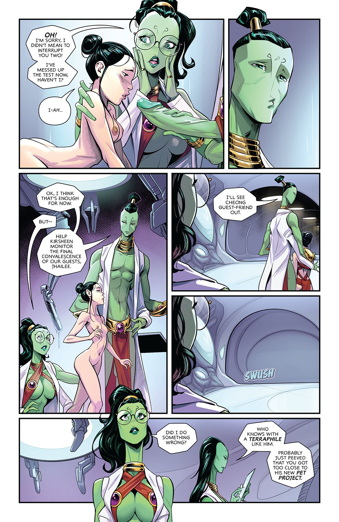 A Polycule of Mars [Garth Graham | Temporal Wolf] - Chapter 1 — Page 34