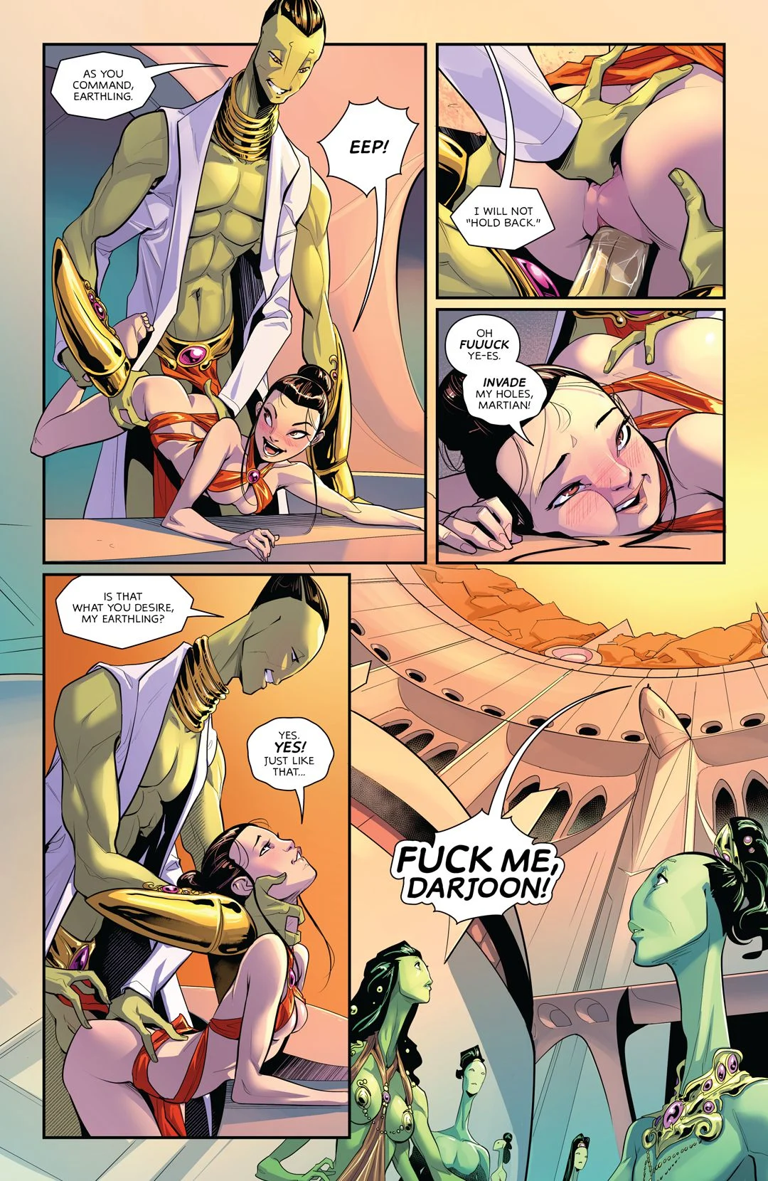 A Polycule of Mars [Garth Graham | Temporal Wolf] - Chapter 1 — Page 40