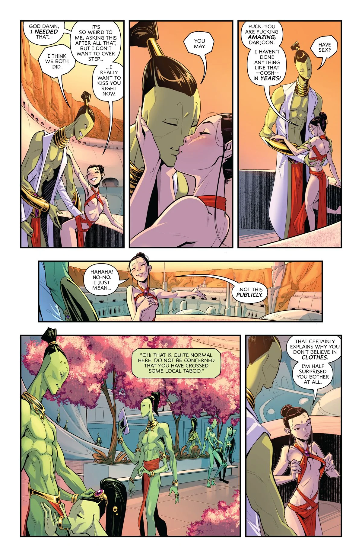 A Polycule of Mars [Garth Graham | Temporal Wolf] - Chapter 1 — Page 42