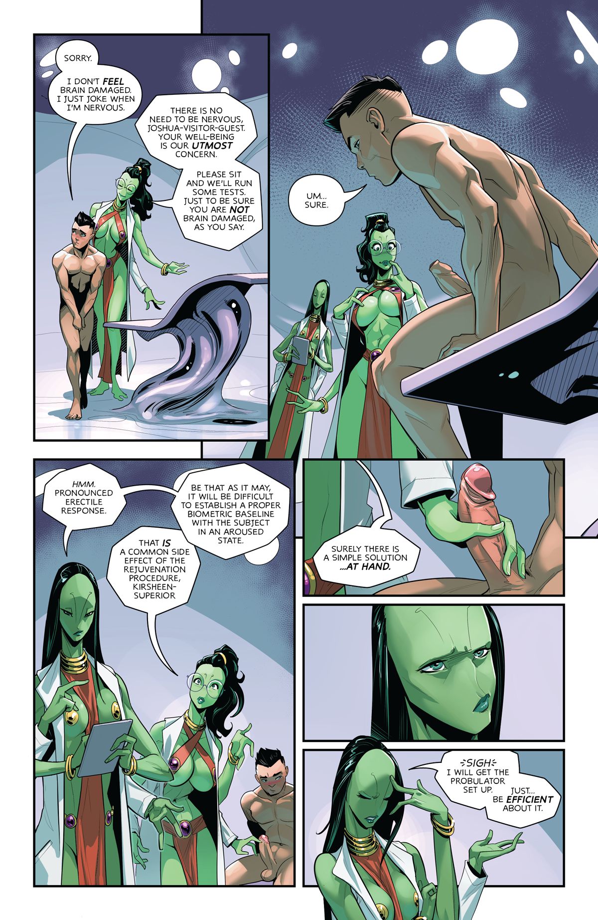 A Polycule of Mars [Garth Graham | Temporal Wolf] - Chapter 1 — Page 46