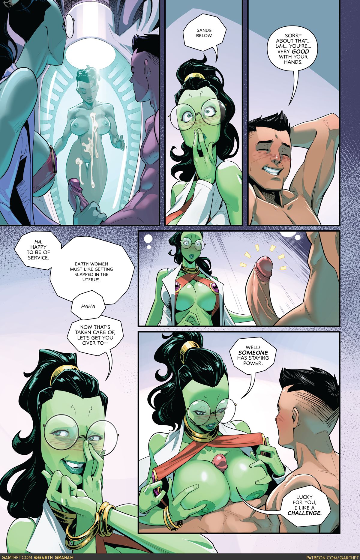 A Polycule of Mars [Garth Graham | Temporal Wolf] - Chapter 1 — Page 48