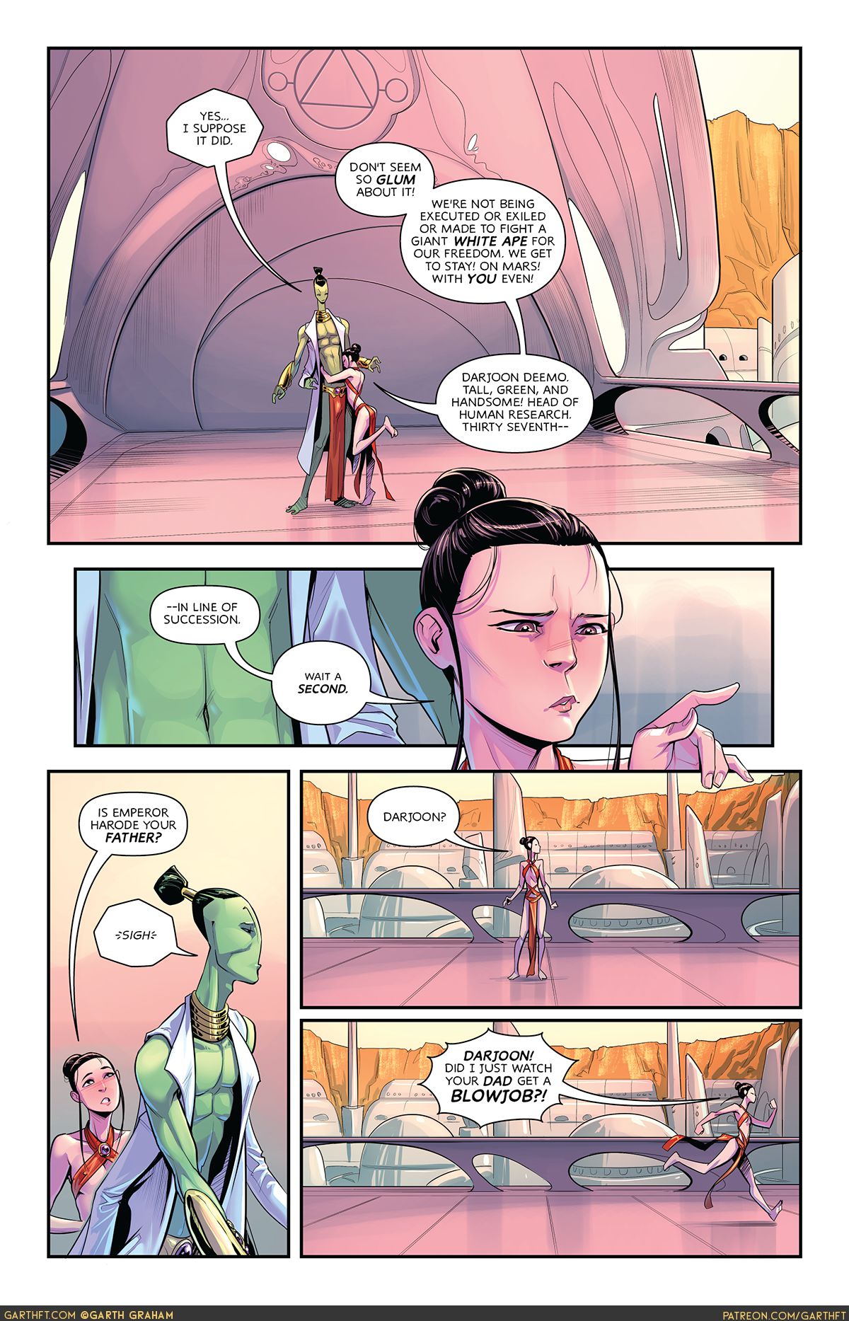 A Polycule of Mars [Garth Graham | Temporal Wolf] - Chapter 1 — Page 61