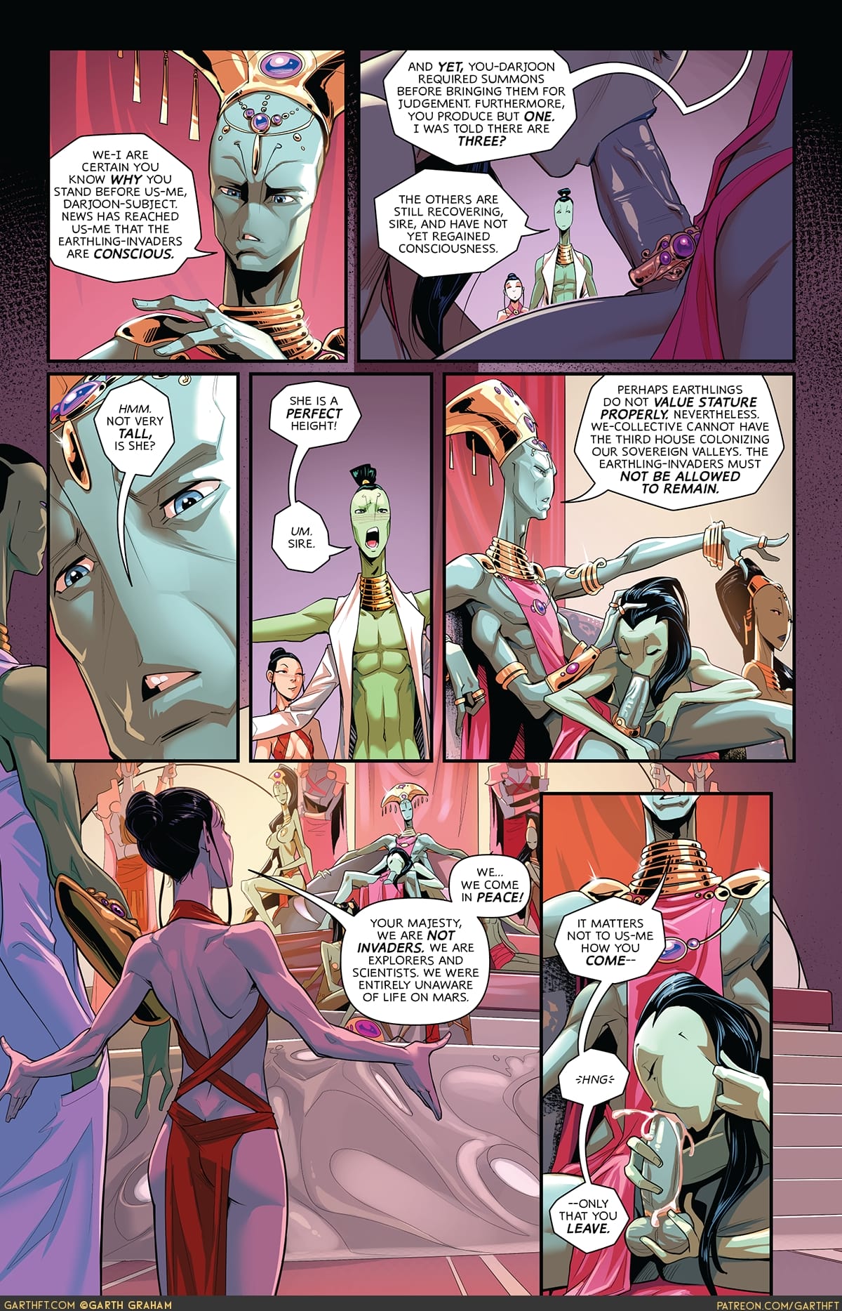 A Polycule of Mars [Garth Graham | Temporal Wolf] - Chapter 2 — Page 13