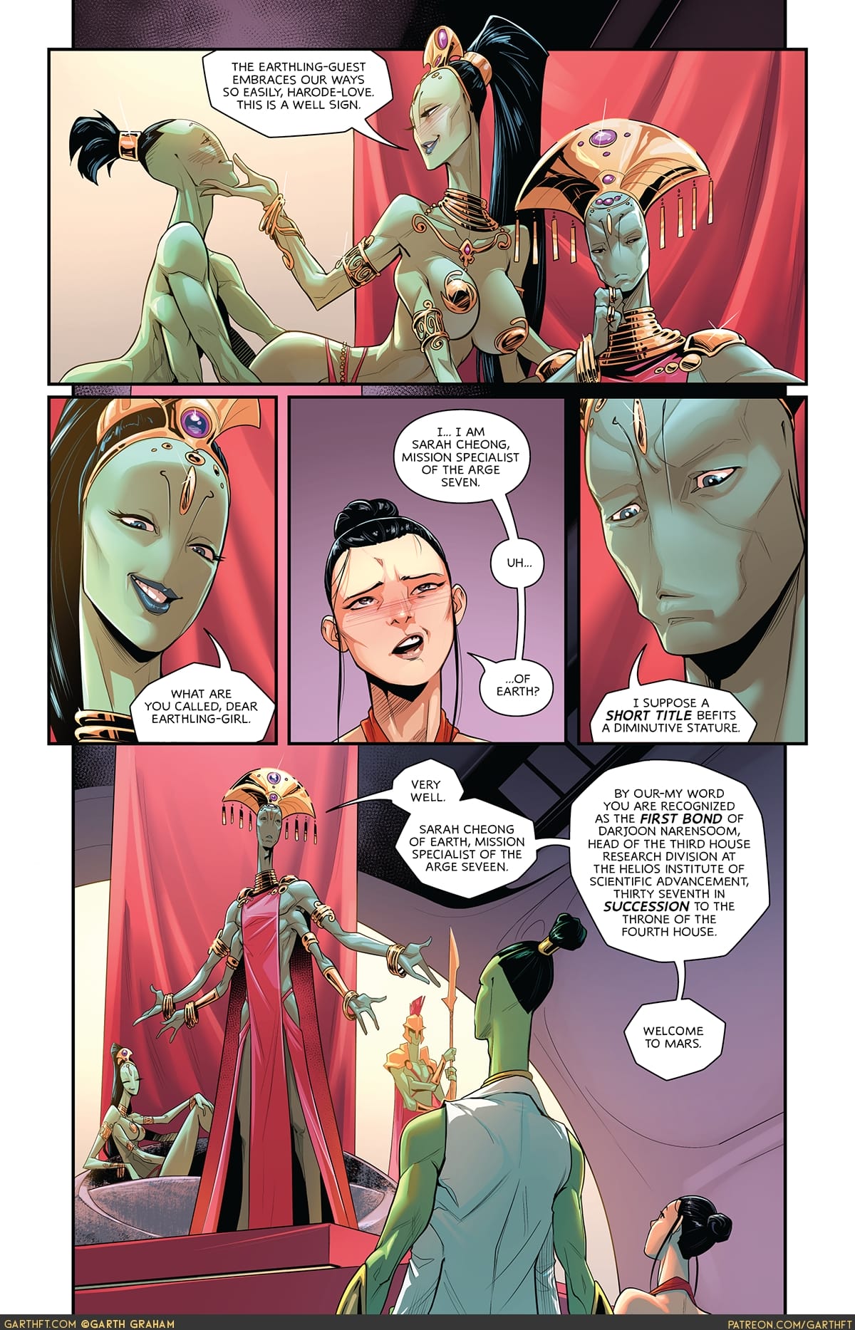 A Polycule of Mars [Garth Graham | Temporal Wolf] - Chapter 2 — Page 17