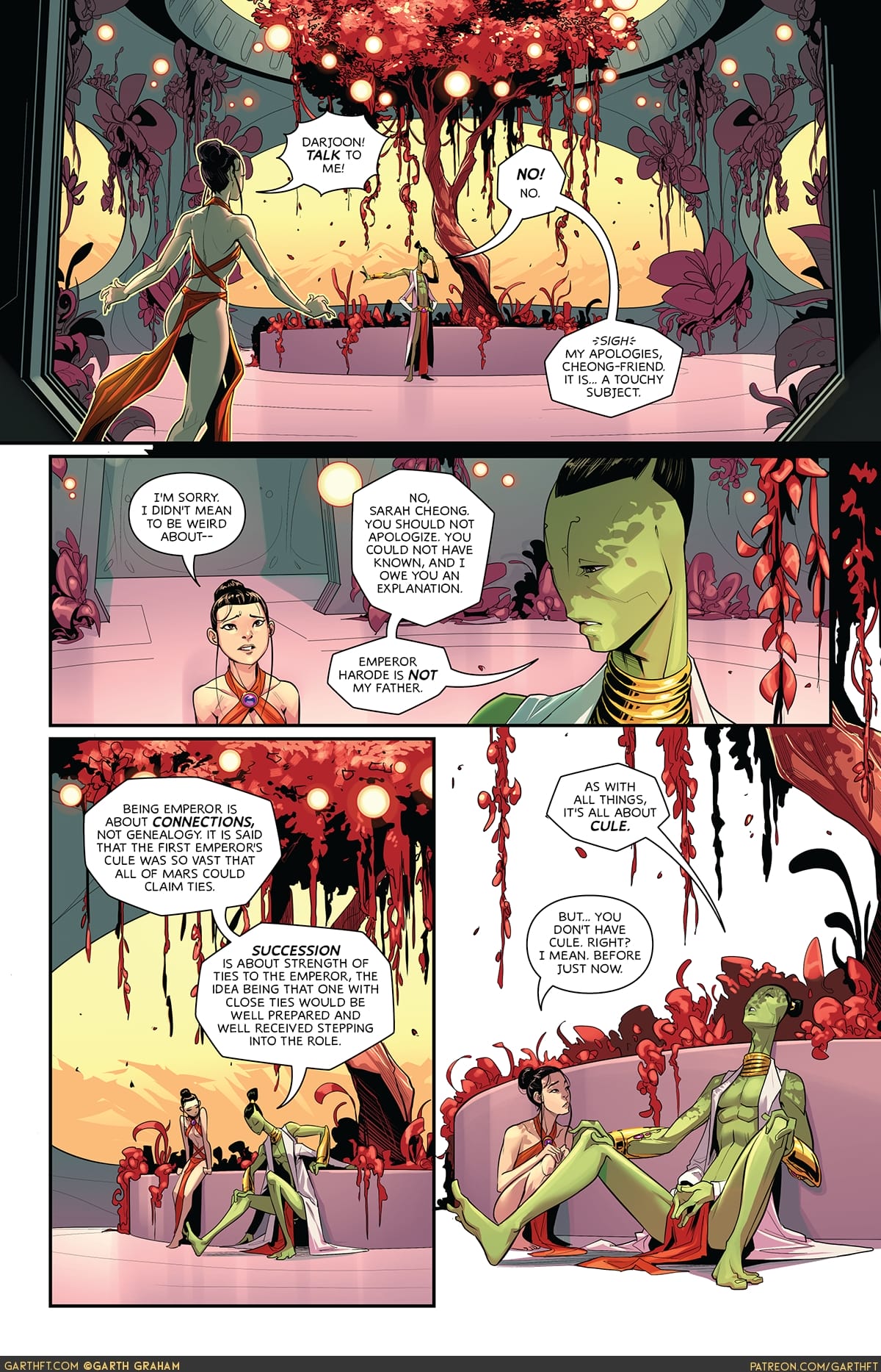 A Polycule of Mars [Garth Graham | Temporal Wolf] - Chapter 2 — Page 22