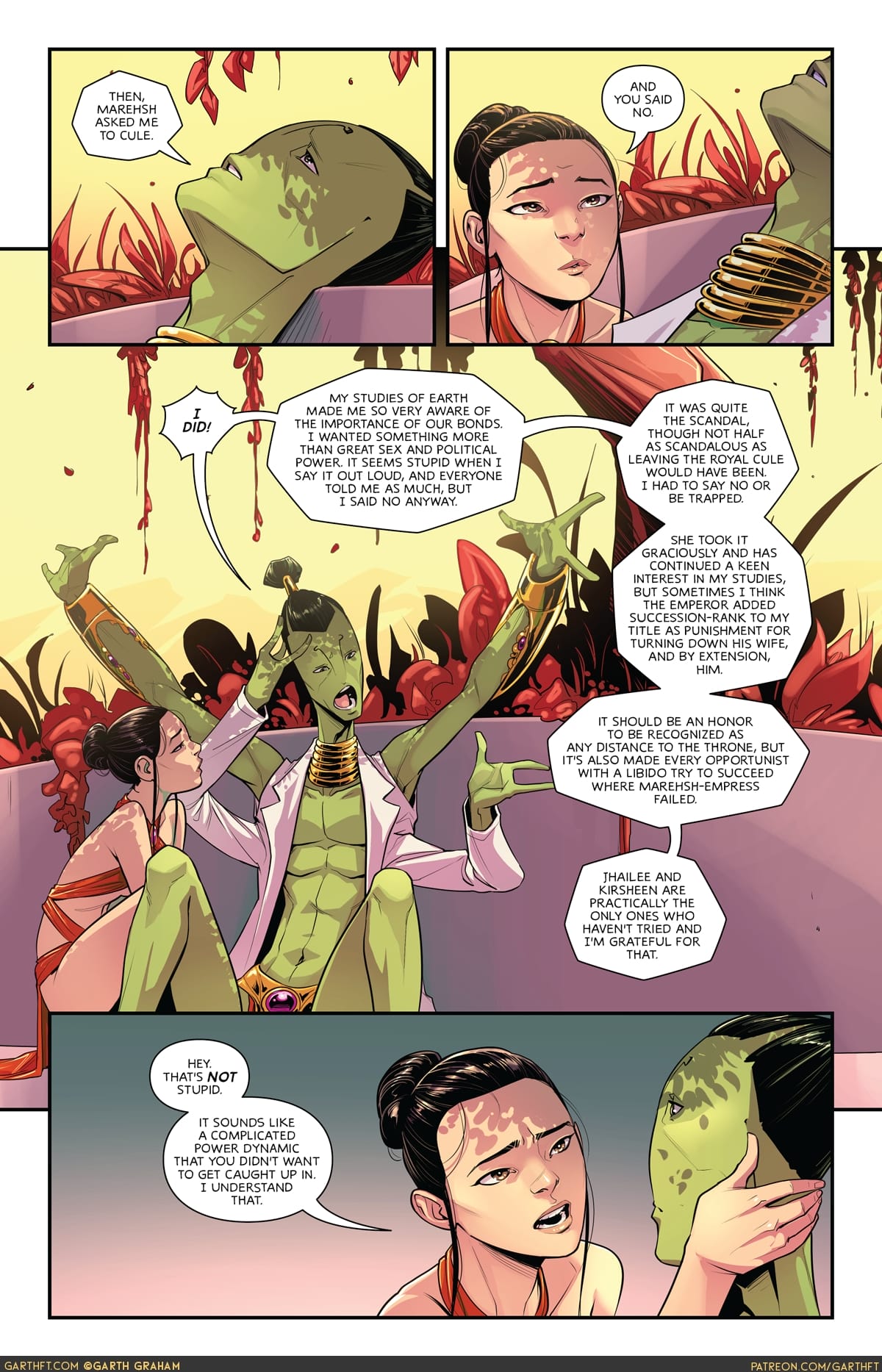A Polycule of Mars [Garth Graham | Temporal Wolf] - Chapter 2 — Page 24