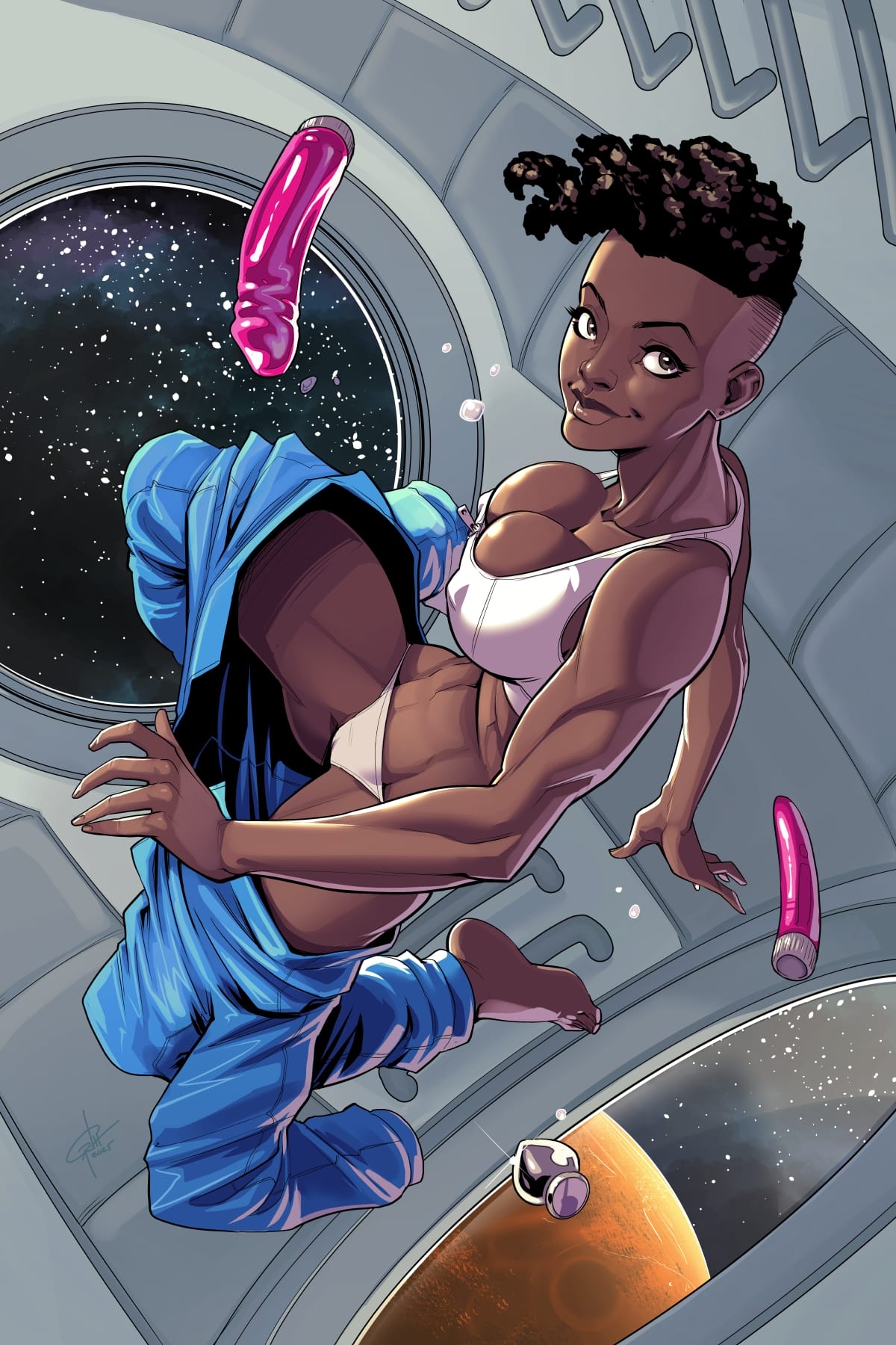 A Polycule of Mars [Garth Graham | Temporal Wolf] - Chapter 2 — Page 58