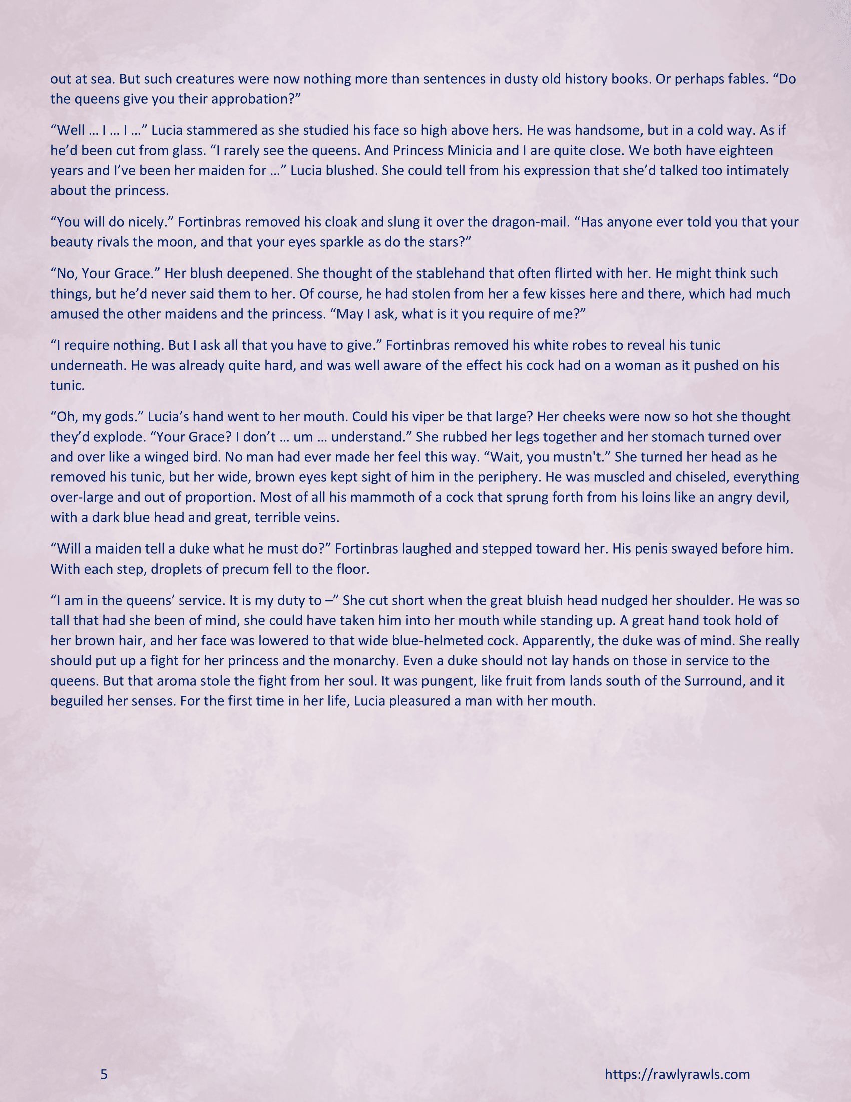 The Wicked Tower [RawlyRawls , SatanicFruitcake] - Chapter 1 — Page 5