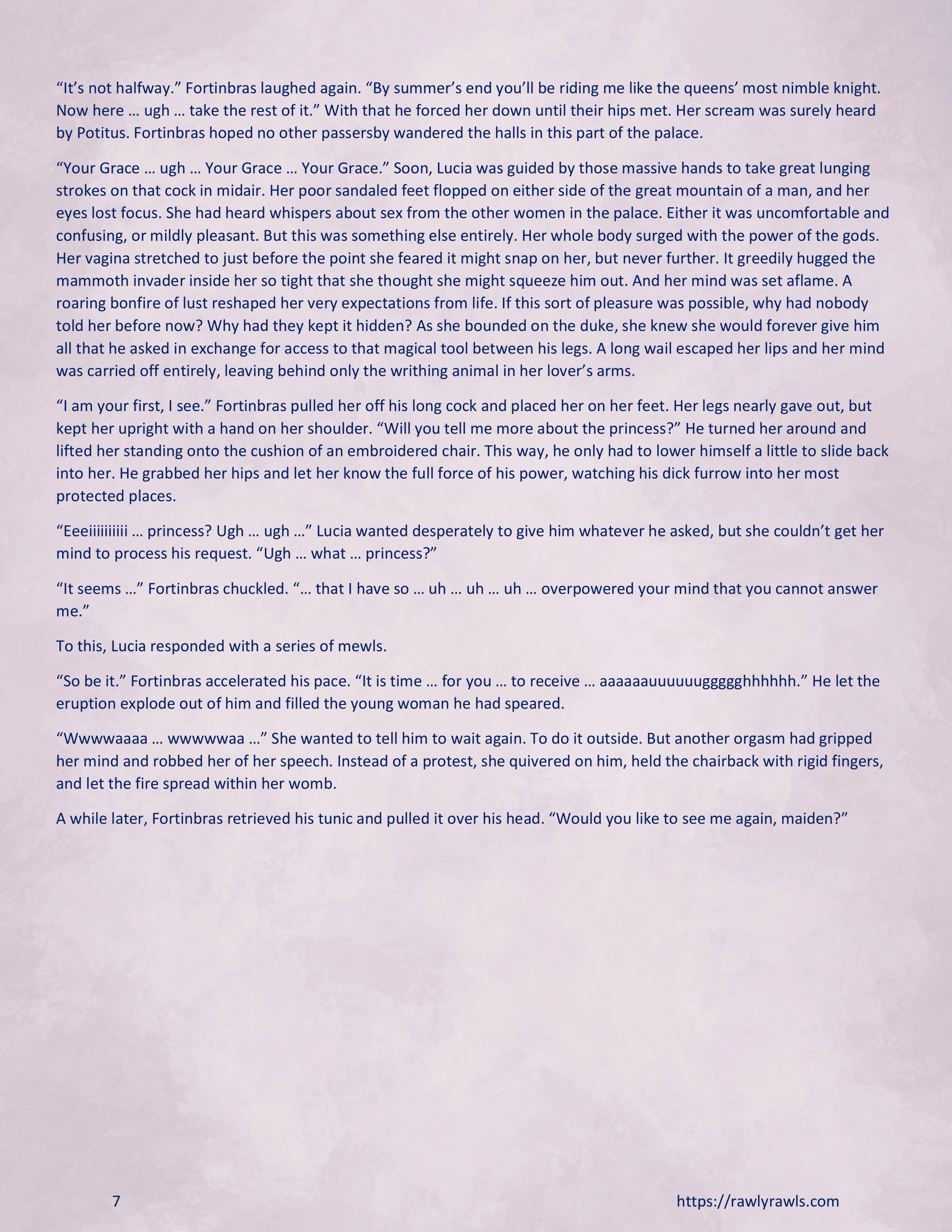 The Wicked Tower [RawlyRawls , SatanicFruitcake] - Chapter 1 — Page 7