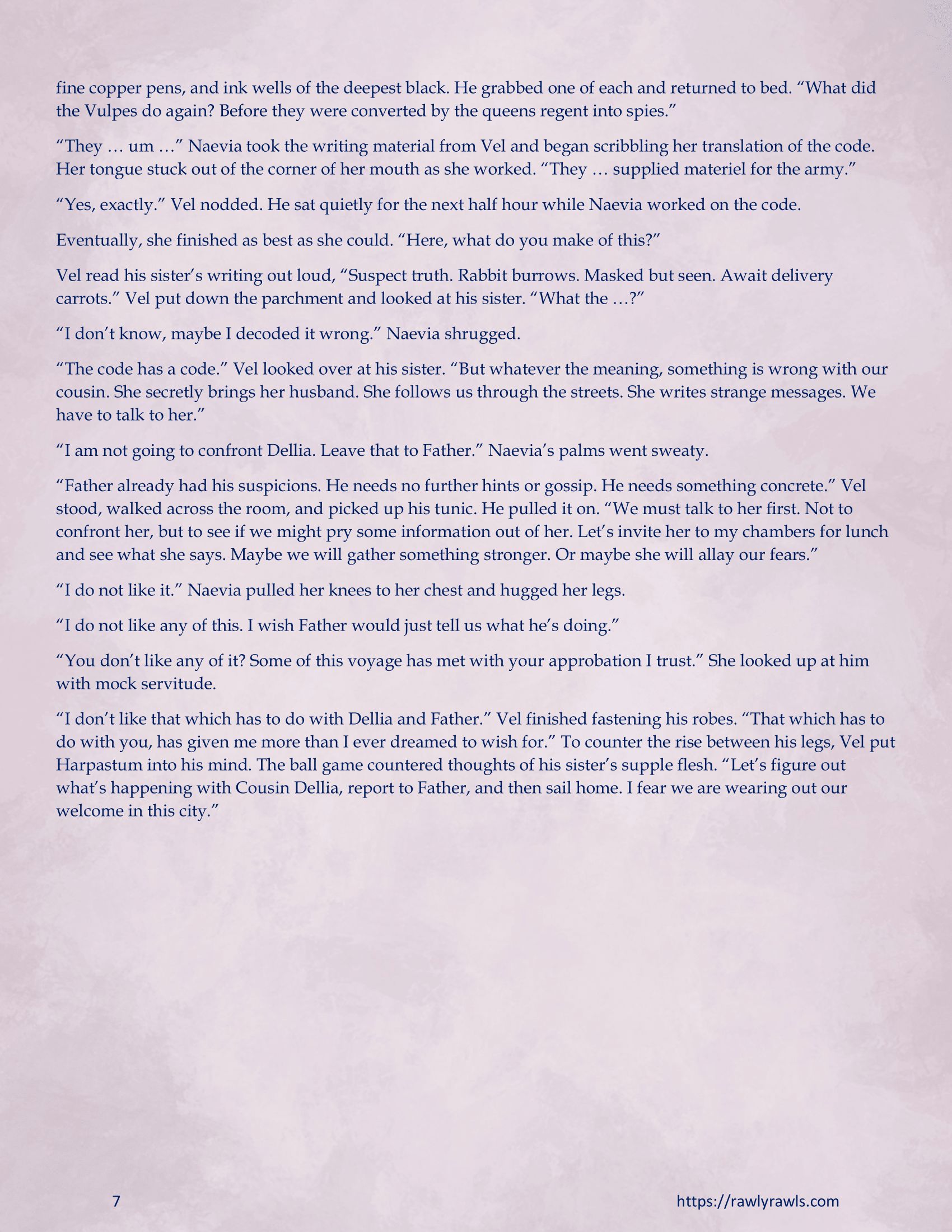 The Wicked Tower [RawlyRawls , SatanicFruitcake] - Chapter 7 — Page 7