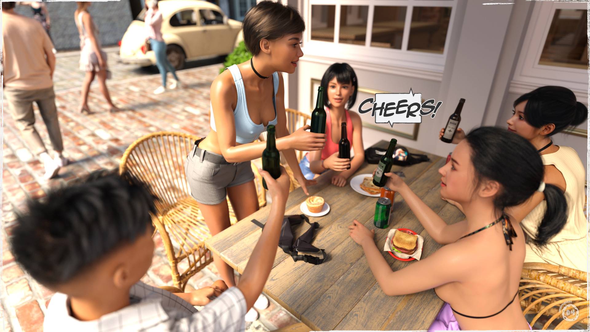 Summer Heat [Crispy Cheese] - Chapter 1 — Page 4