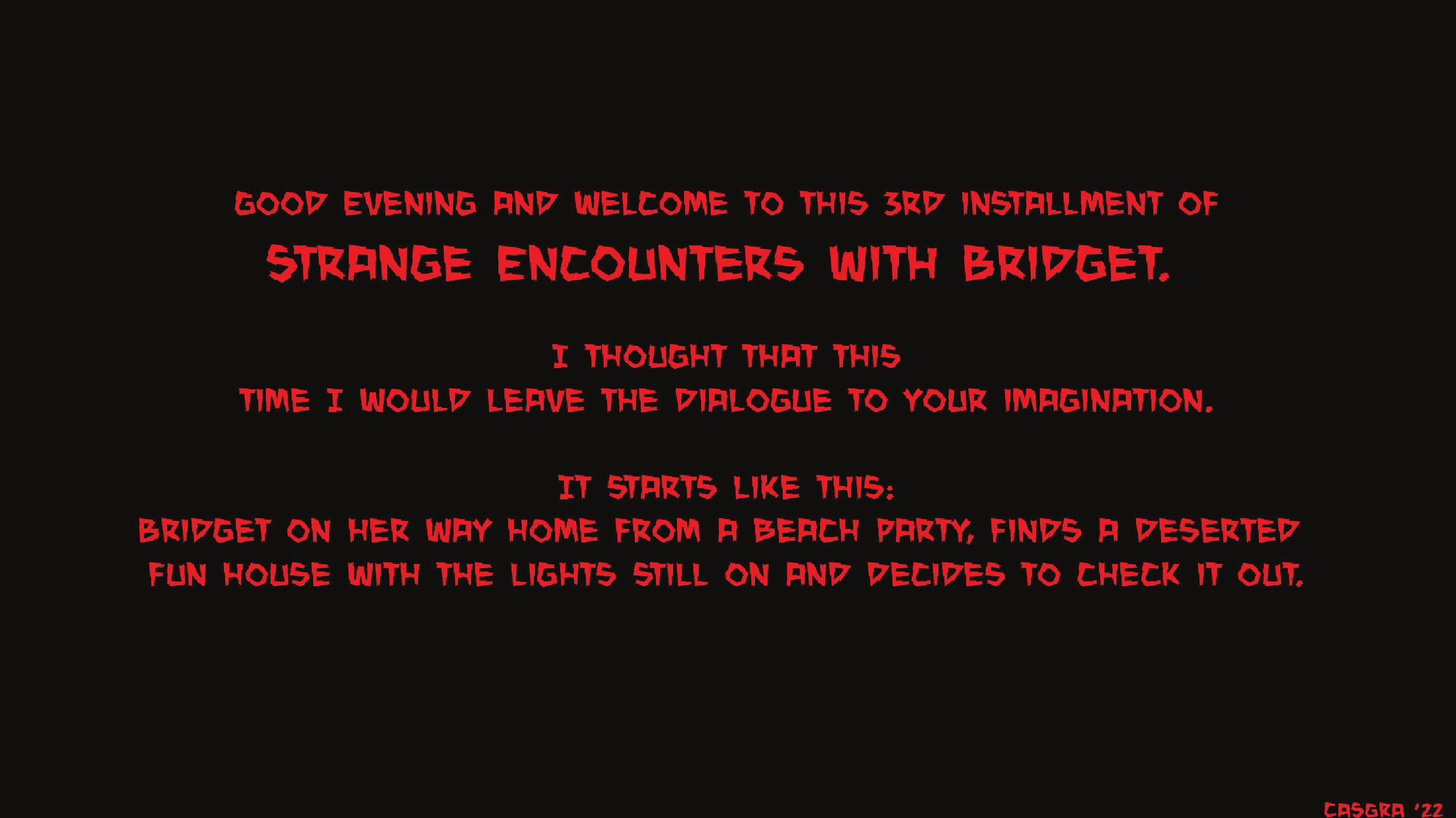 Strange Encounters [Casgra] - Chapter 3 — Page 8