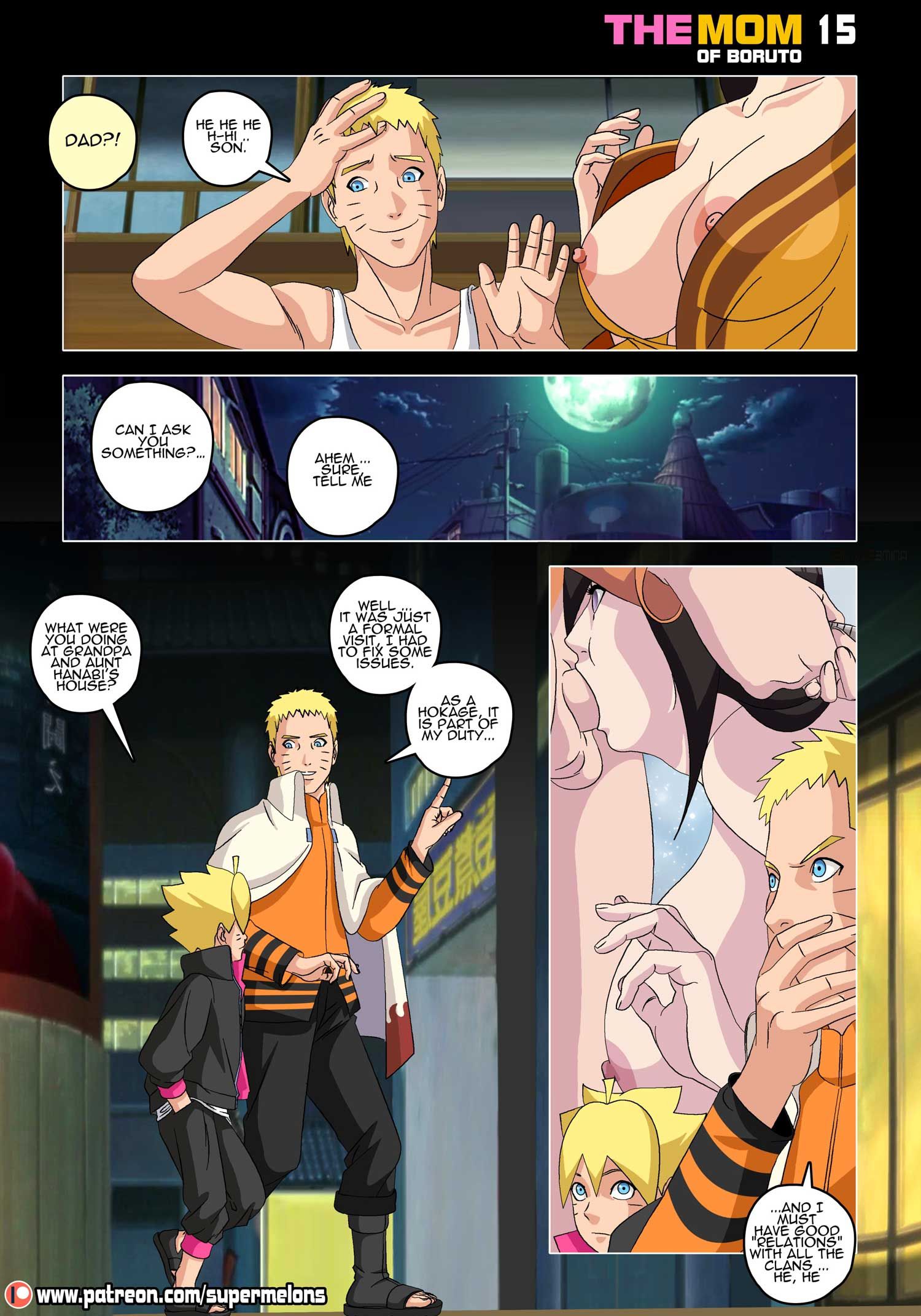 The Mom of Boruto (Boruto) [Super Melons] - Chapter 1 — Page 16