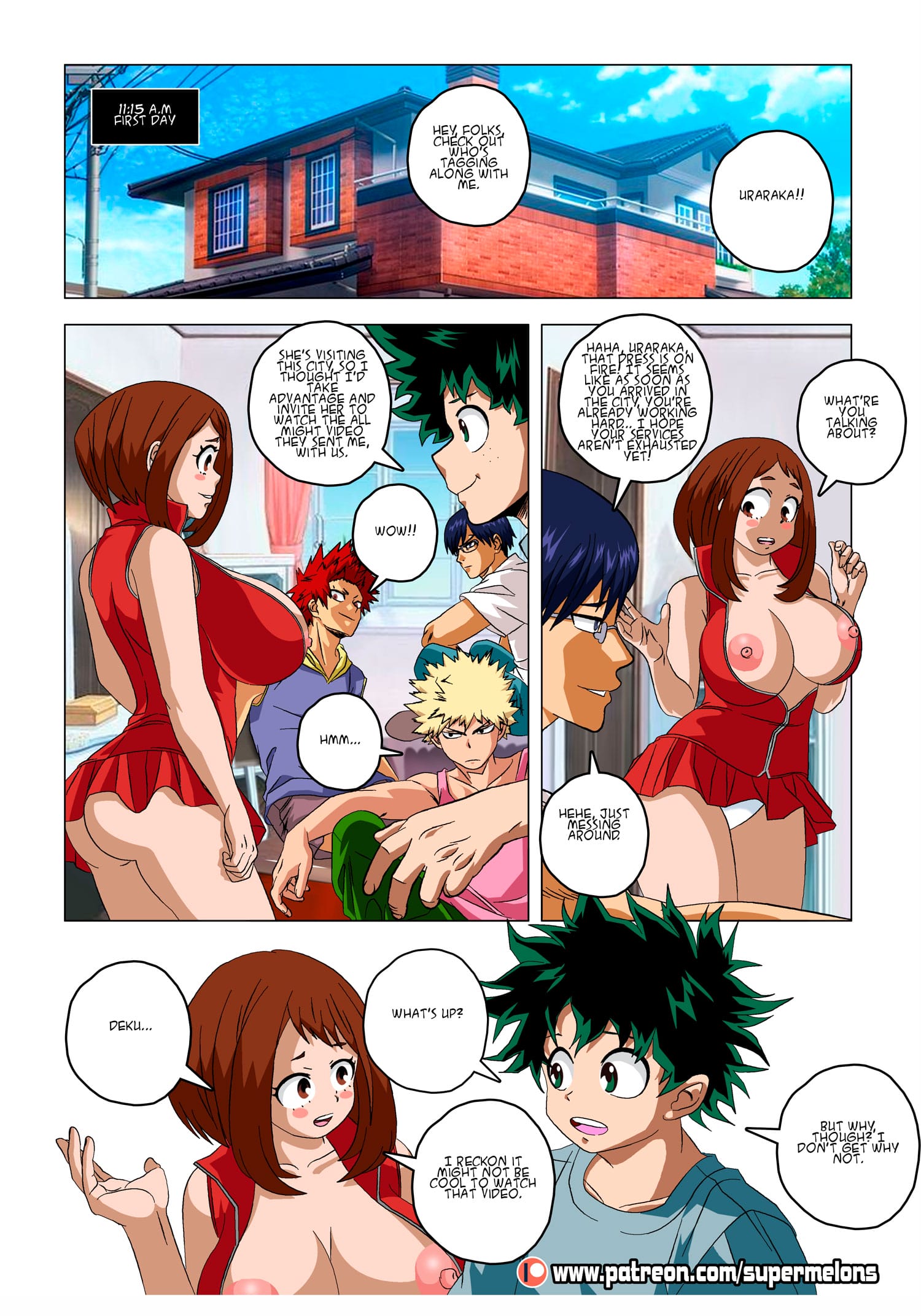 Back Home (My Hero Academia) [Super Melons] - Chapter 2 — Page 16