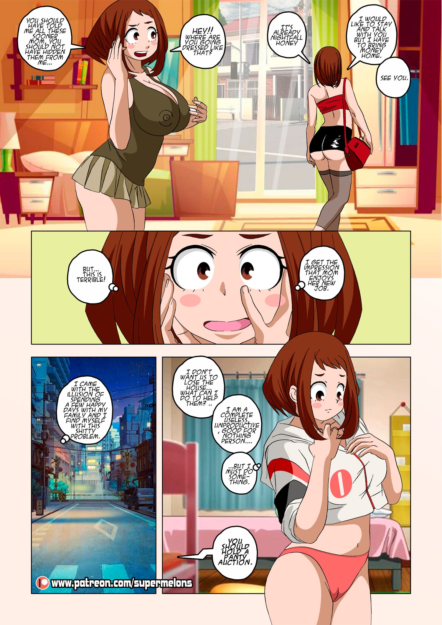 Back Home (My Hero Academia) [Super Melons] - Chapter 1 — Page 7