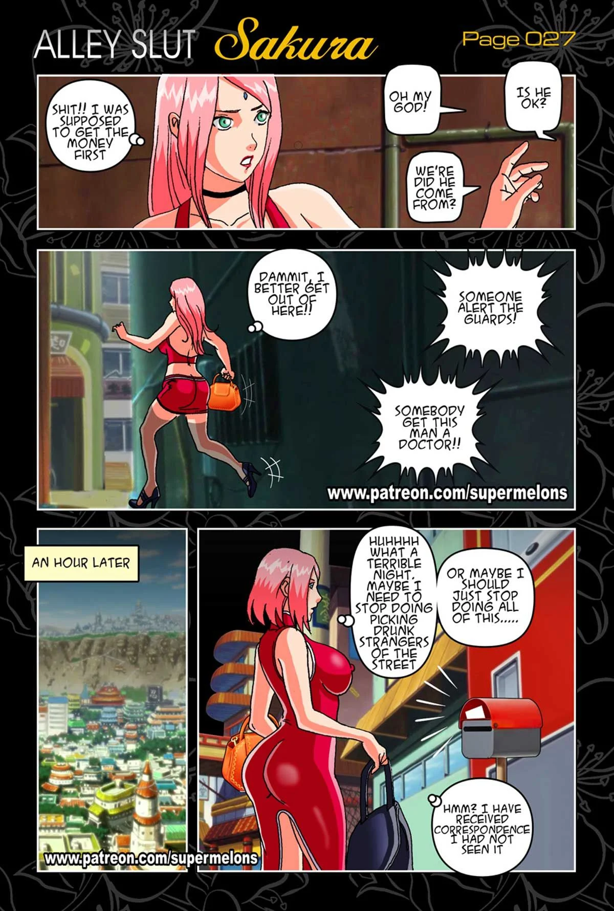 Alley Slut Sakura (Naruto) [Super Melons] - Chapter 1 — Page 29