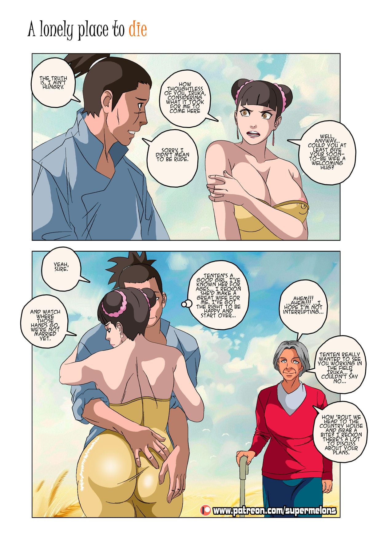 Iruka: A Lonely Place To Die (Naruto) [Super Melons] - Chapter 1 — Page 35