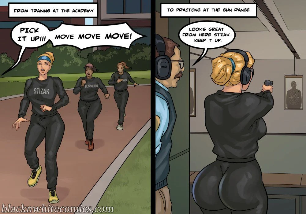 Detention [BlackNWhiteComics] - Chapter 4 — Page 13