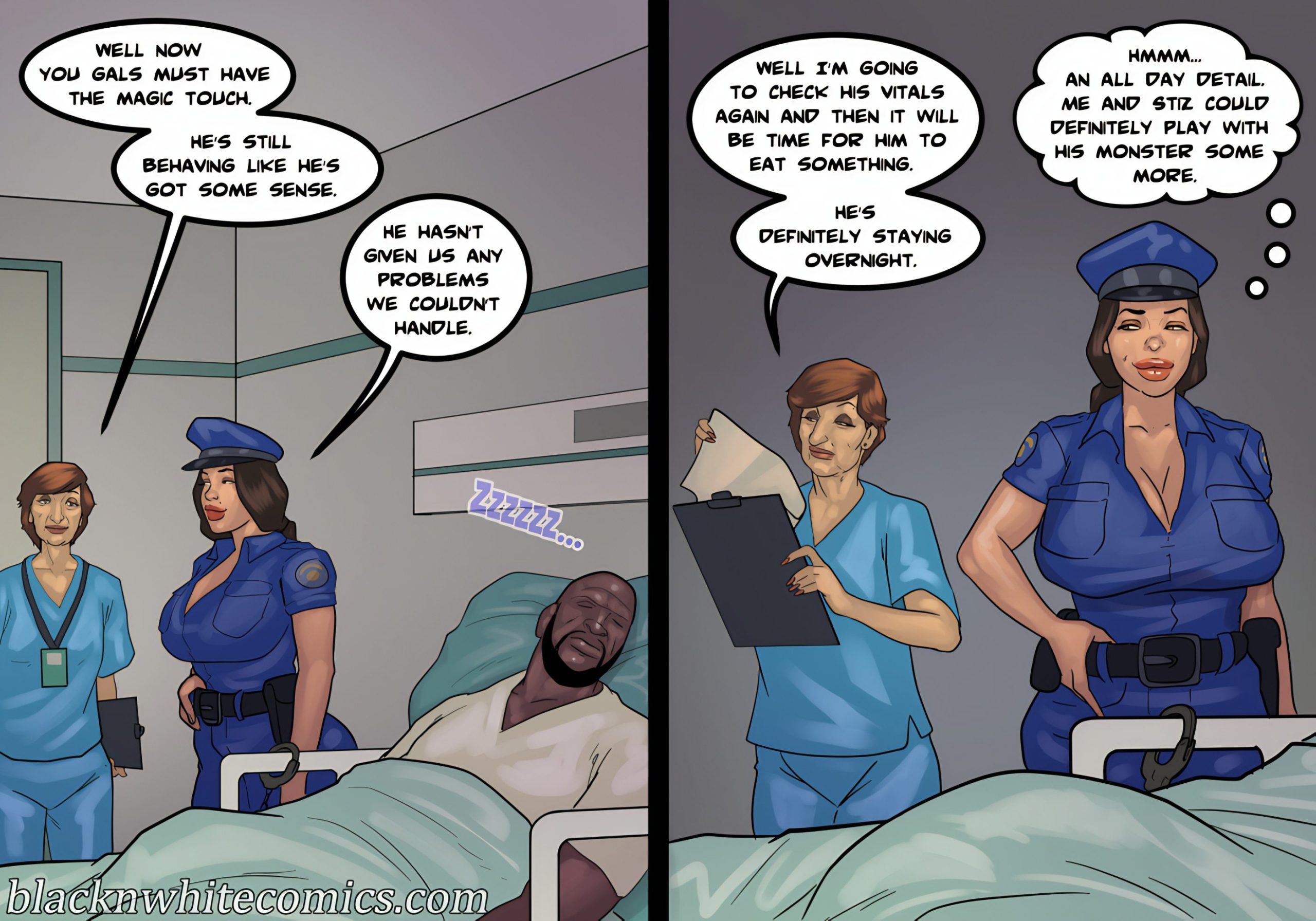 Detention [BlackNWhiteComics] - Chapter 4 — Page 142