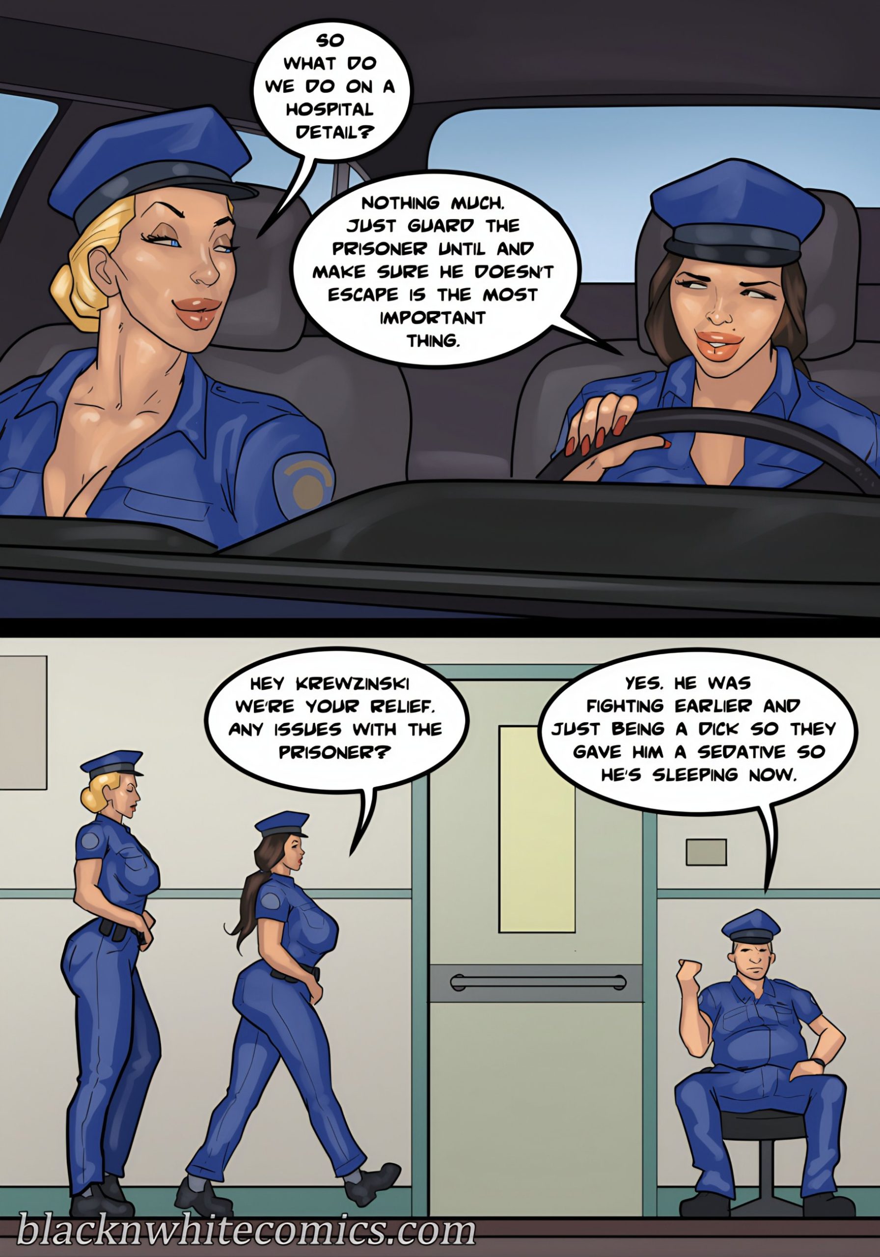 Detention [BlackNWhiteComics] - Chapter 4 — Page 74