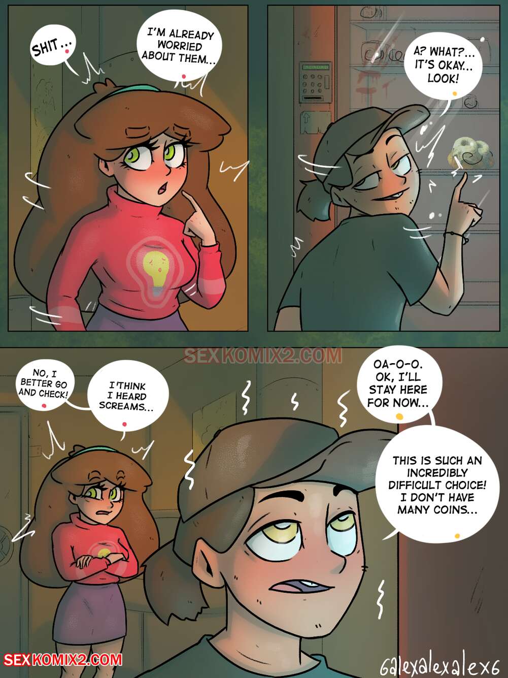 Love Triangle (Gravity Falls) [6alexalexalex6] - Chapter 1 — Page 25
