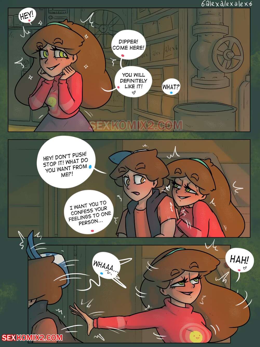 Love Triangle (Gravity Falls) [6alexalexalex6] - Chapter 1 — Page 4