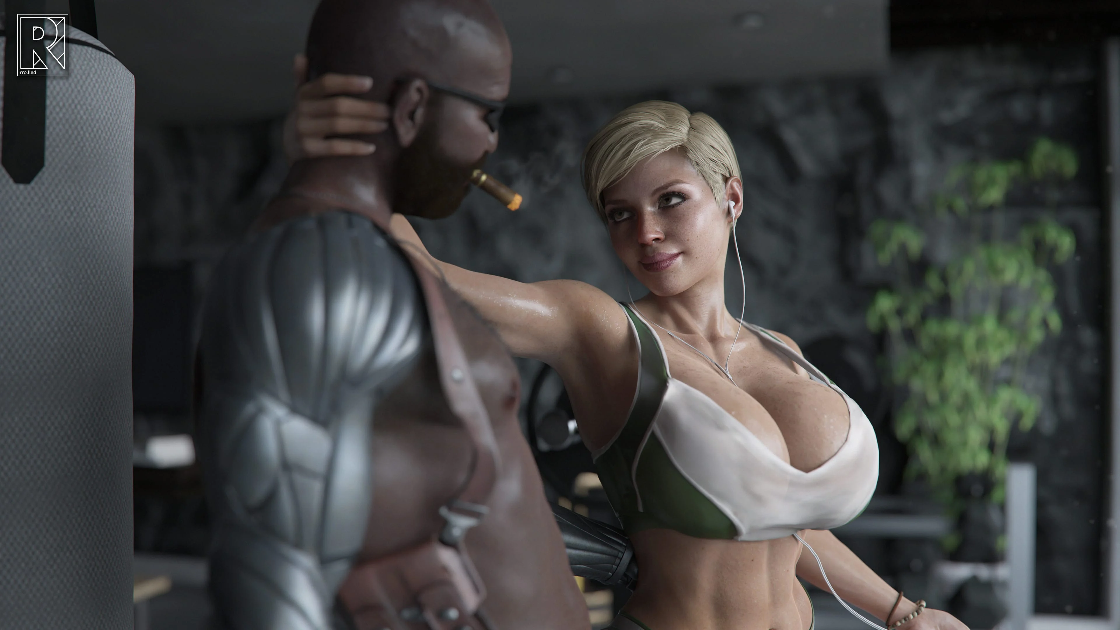Cassie’s New Workout (Mortal Kombat) [Rro.lled] - Chapter 1.5 — Page 7