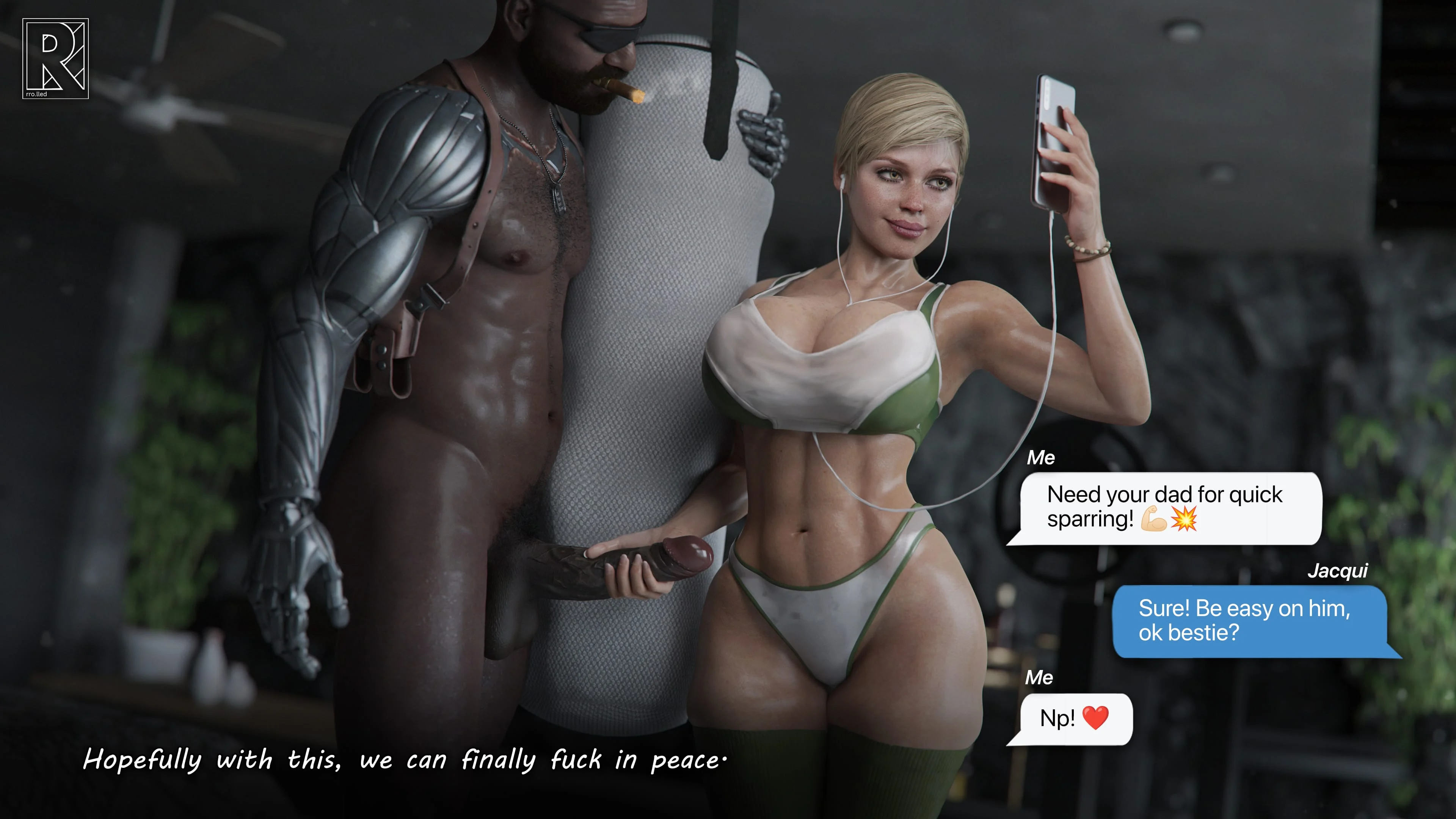 Cassie’s New Workout (Mortal Kombat) [Rro.lled] - Chapter 1 — Page 9