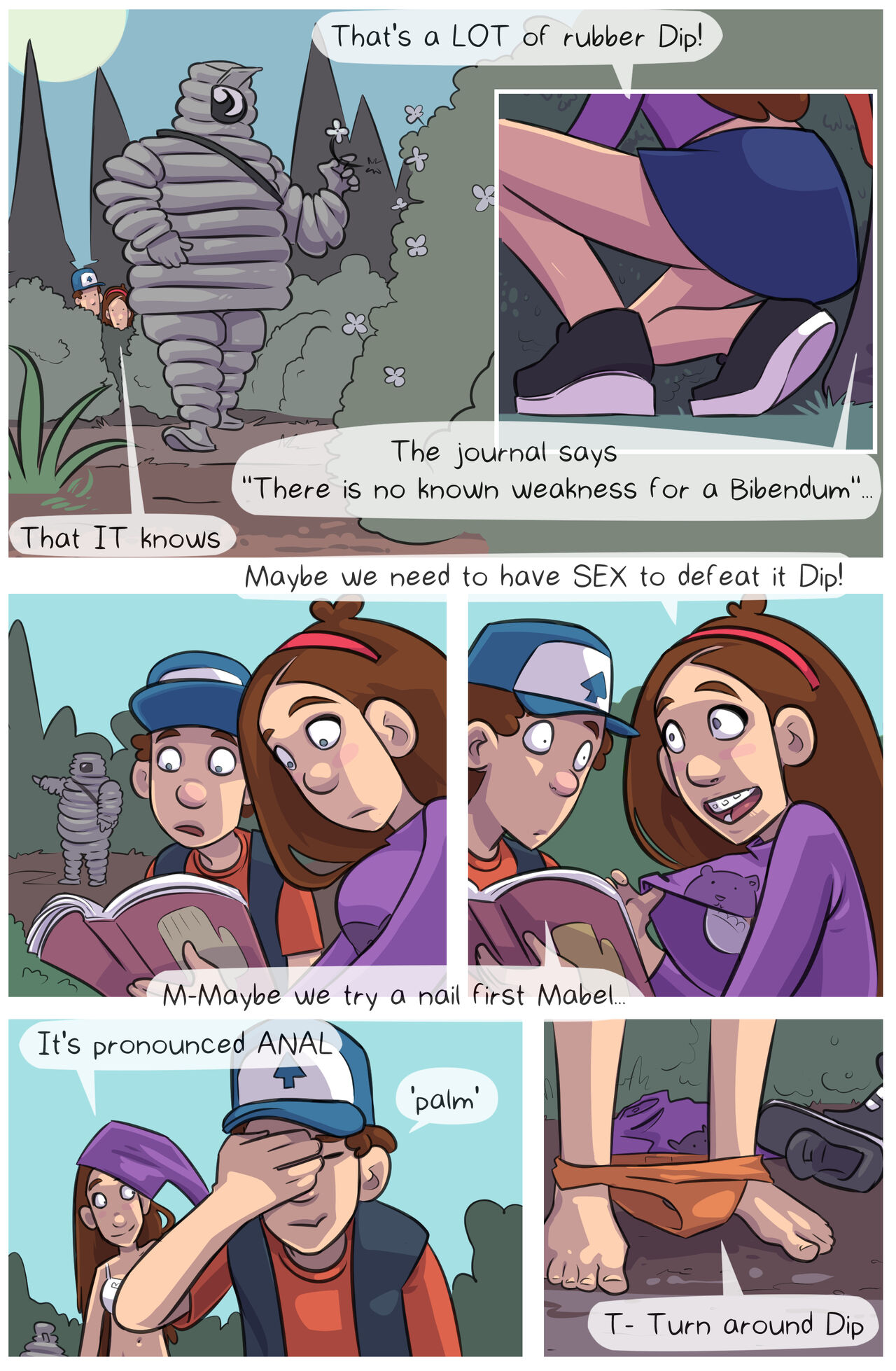 Gravity Falls Porn Parody (Yellowgerbil) - Chapter 1 — Page 22