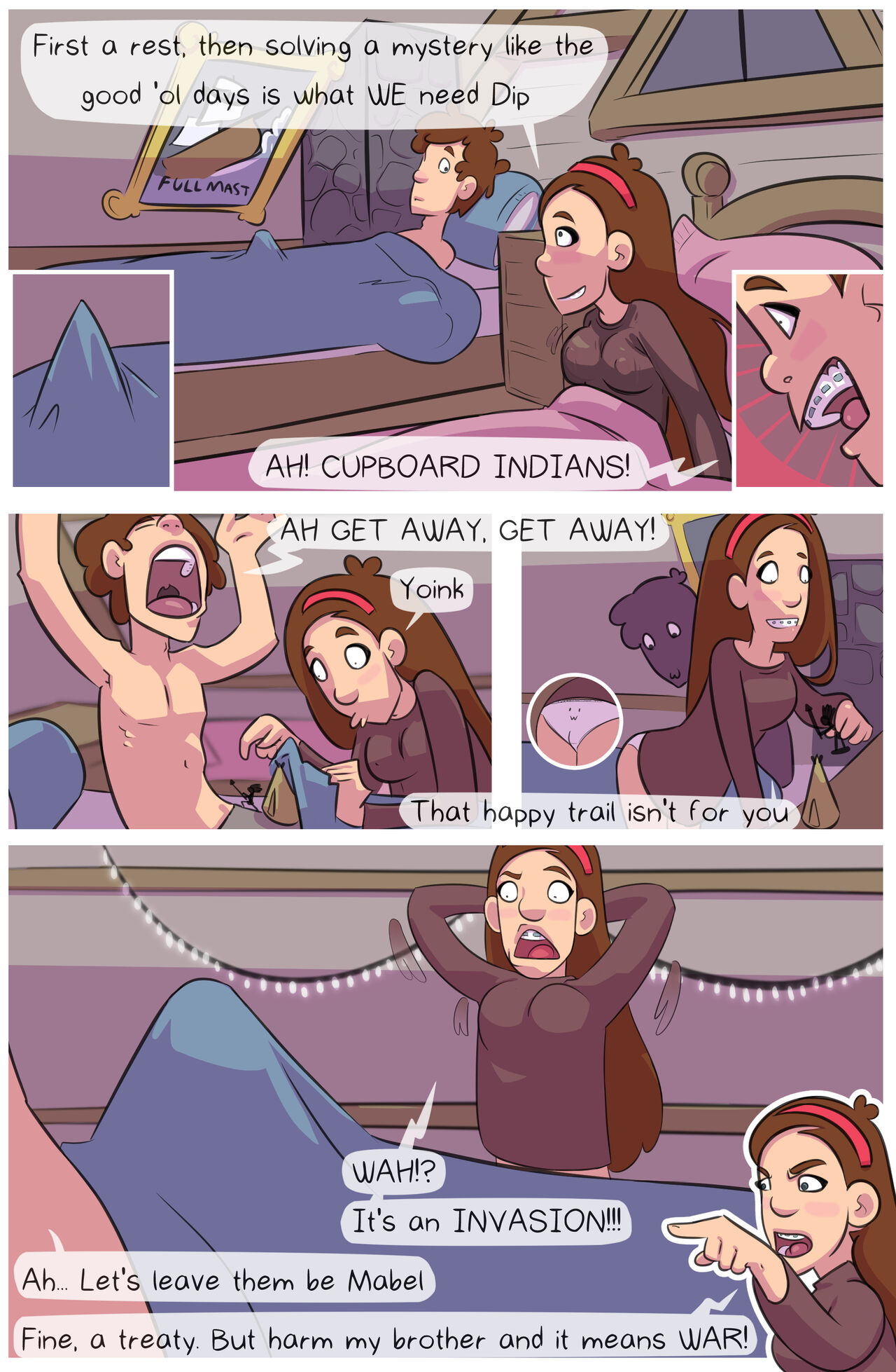Gravity Falls Porn Parody (Yellowgerbil) - Chapter 1 — Page 5