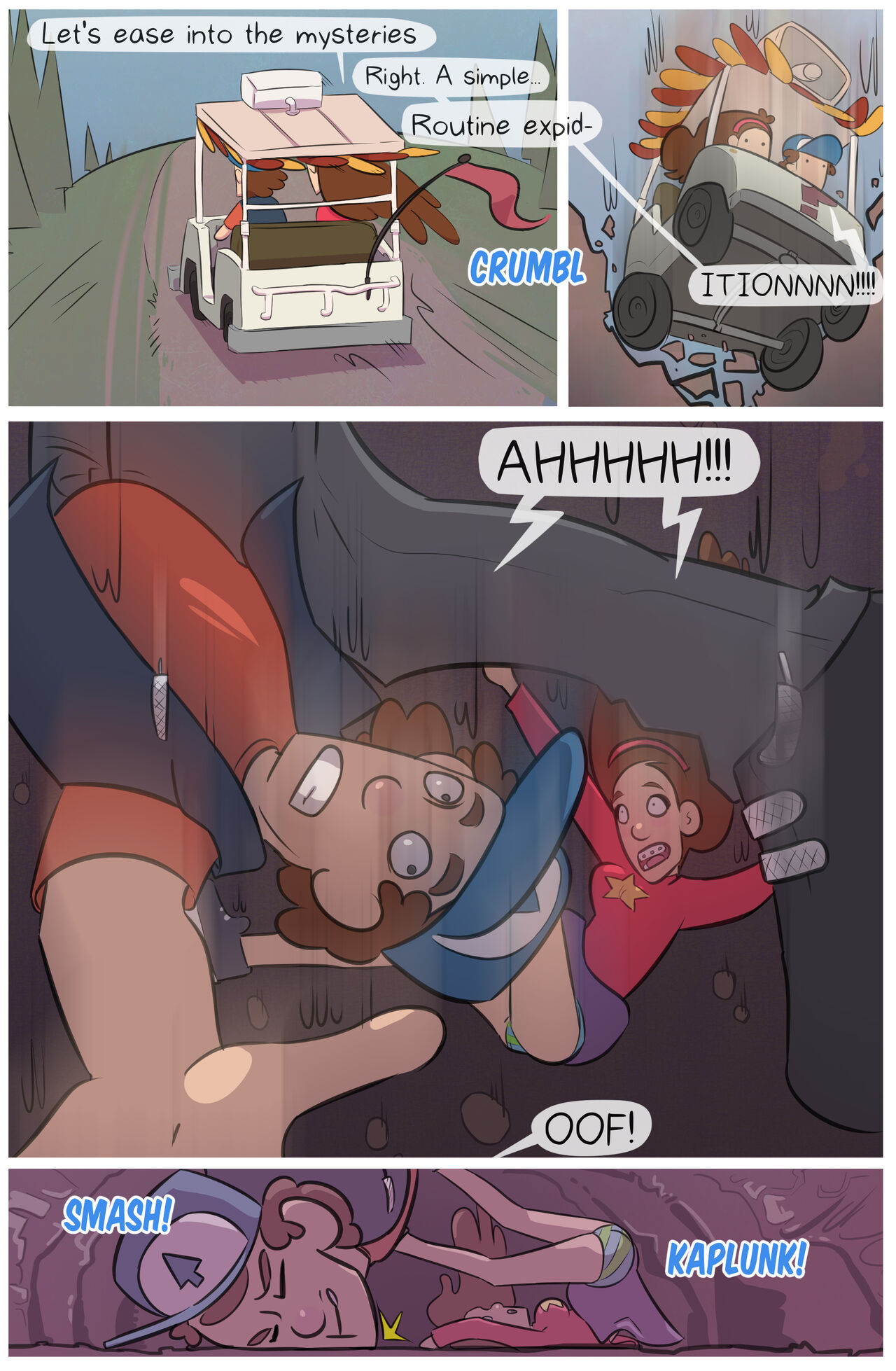 Gravity Falls Porn Parody (Yellowgerbil) - Chapter 1 — Page 7