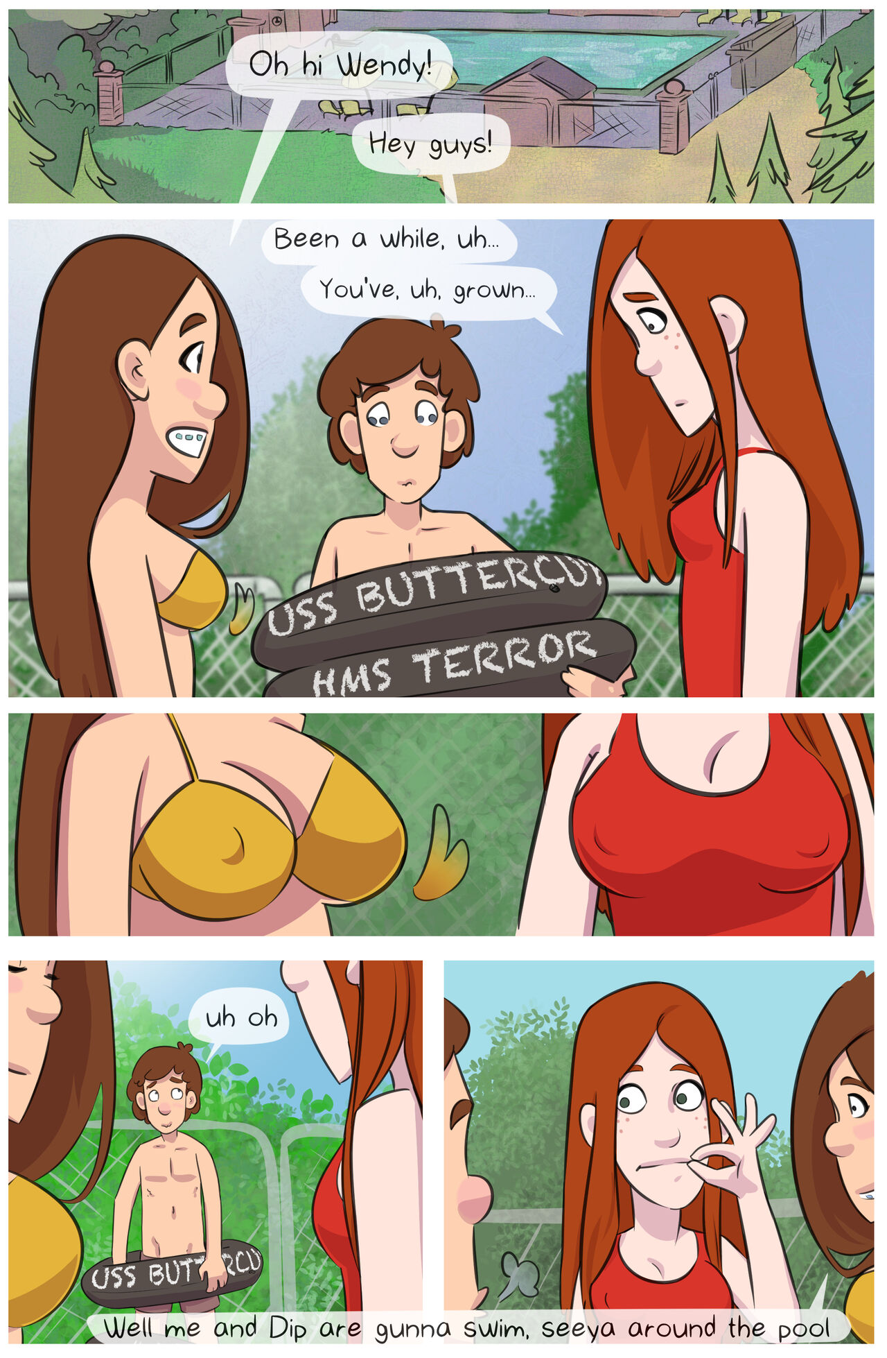 Gravity Falls Porn Parody (Yellowgerbil) - Chapter 1 — Page 12