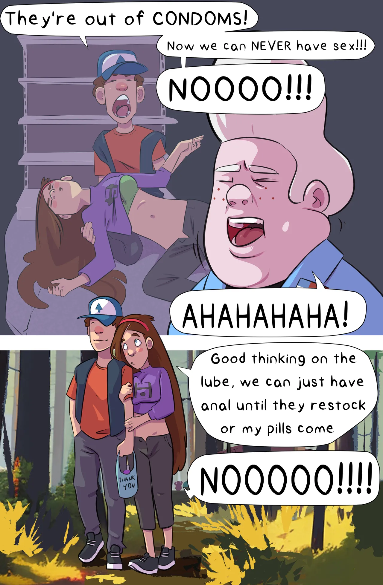 Gravity Falls Porn Parody (Yellowgerbil) - Chapter 3 — Page 5