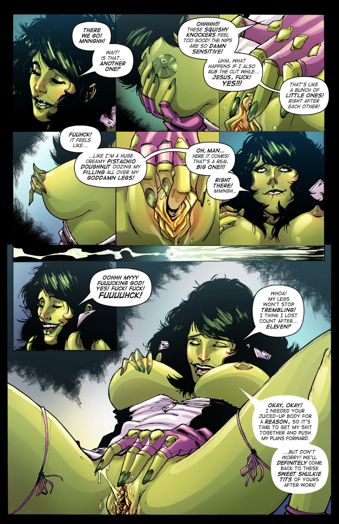 She-Hulk - Acts of Lust (Tracy Scops) [She-Hulk] - Chapter 1 — Page 7