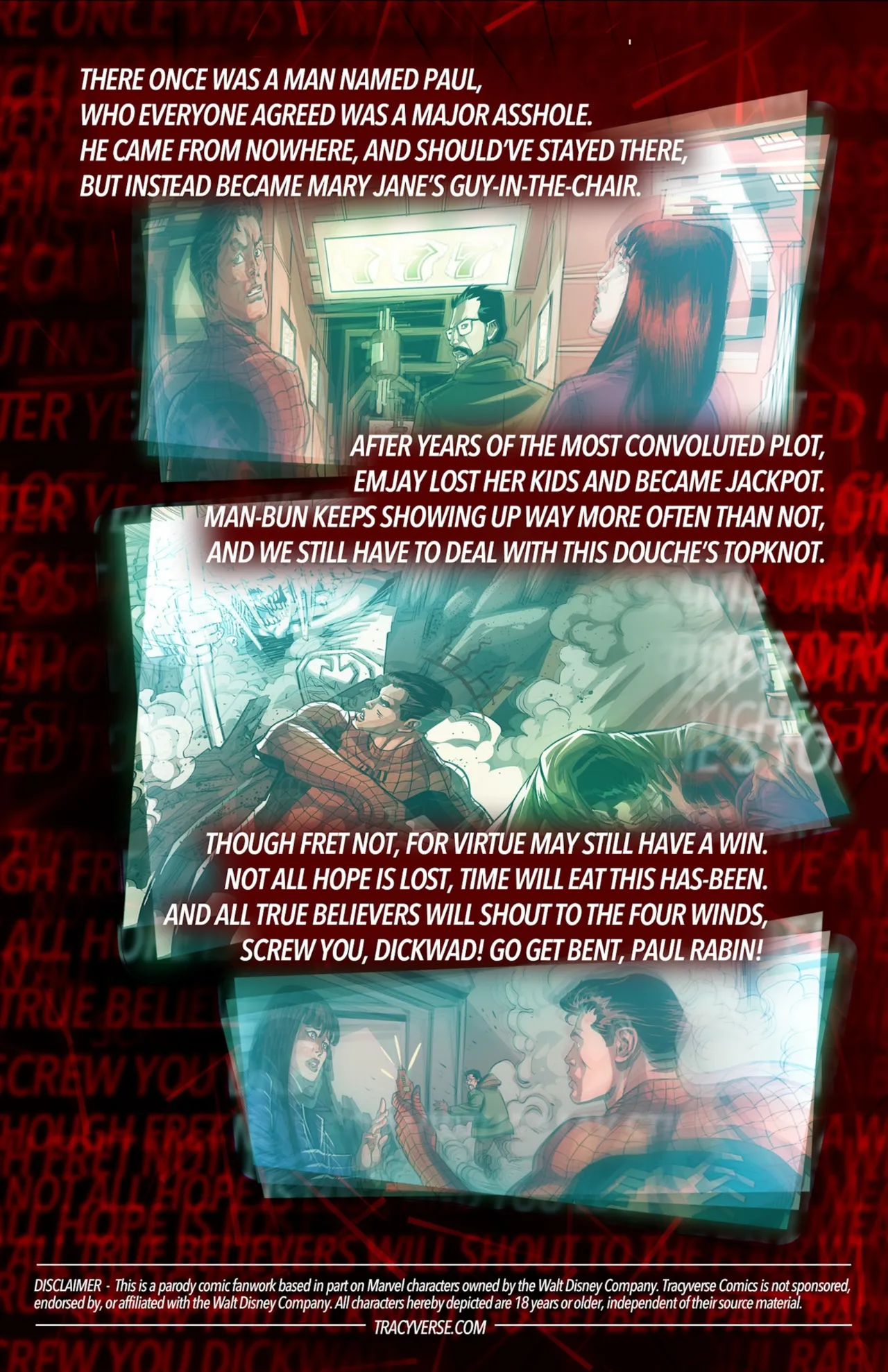 Get Bent Paul Rabin (Tracy Scops) [Spider Man] - Chapter 1 — Page 2