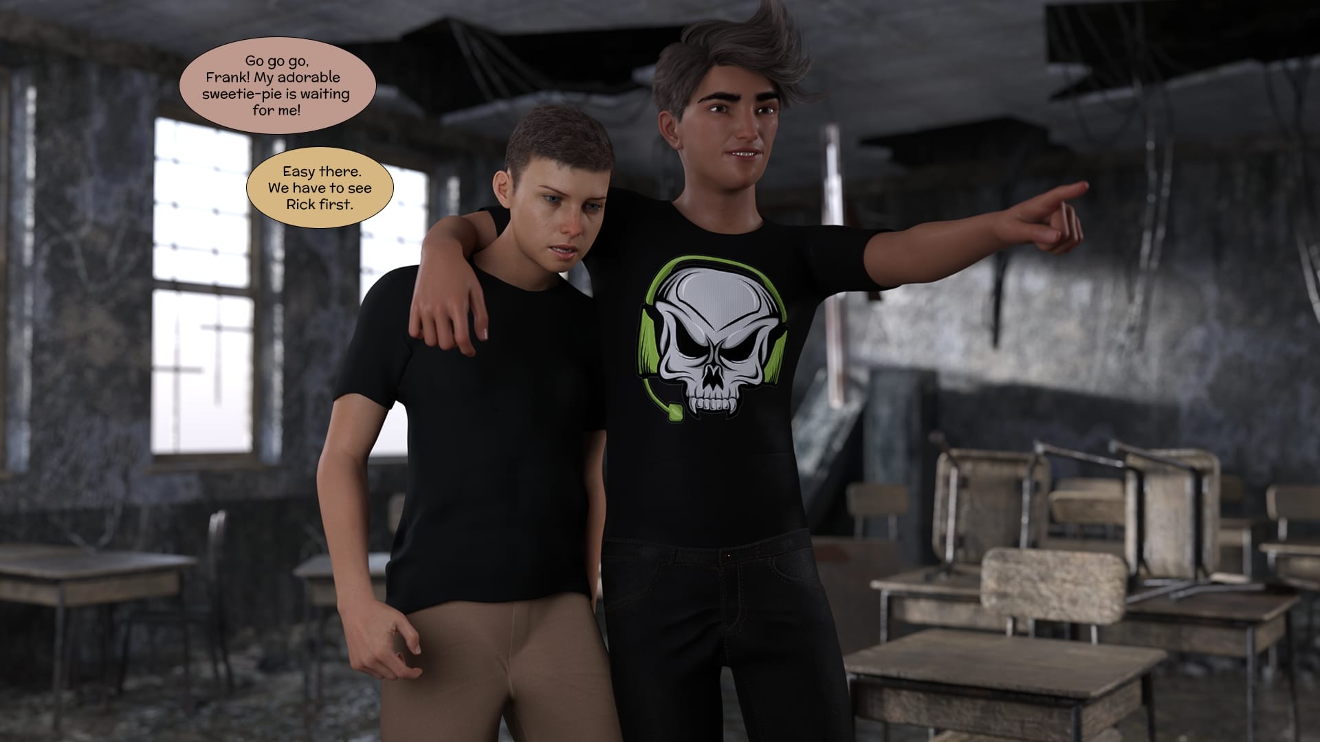 Friends [Kizaru3D] - Chapter 1.5 — Page 345