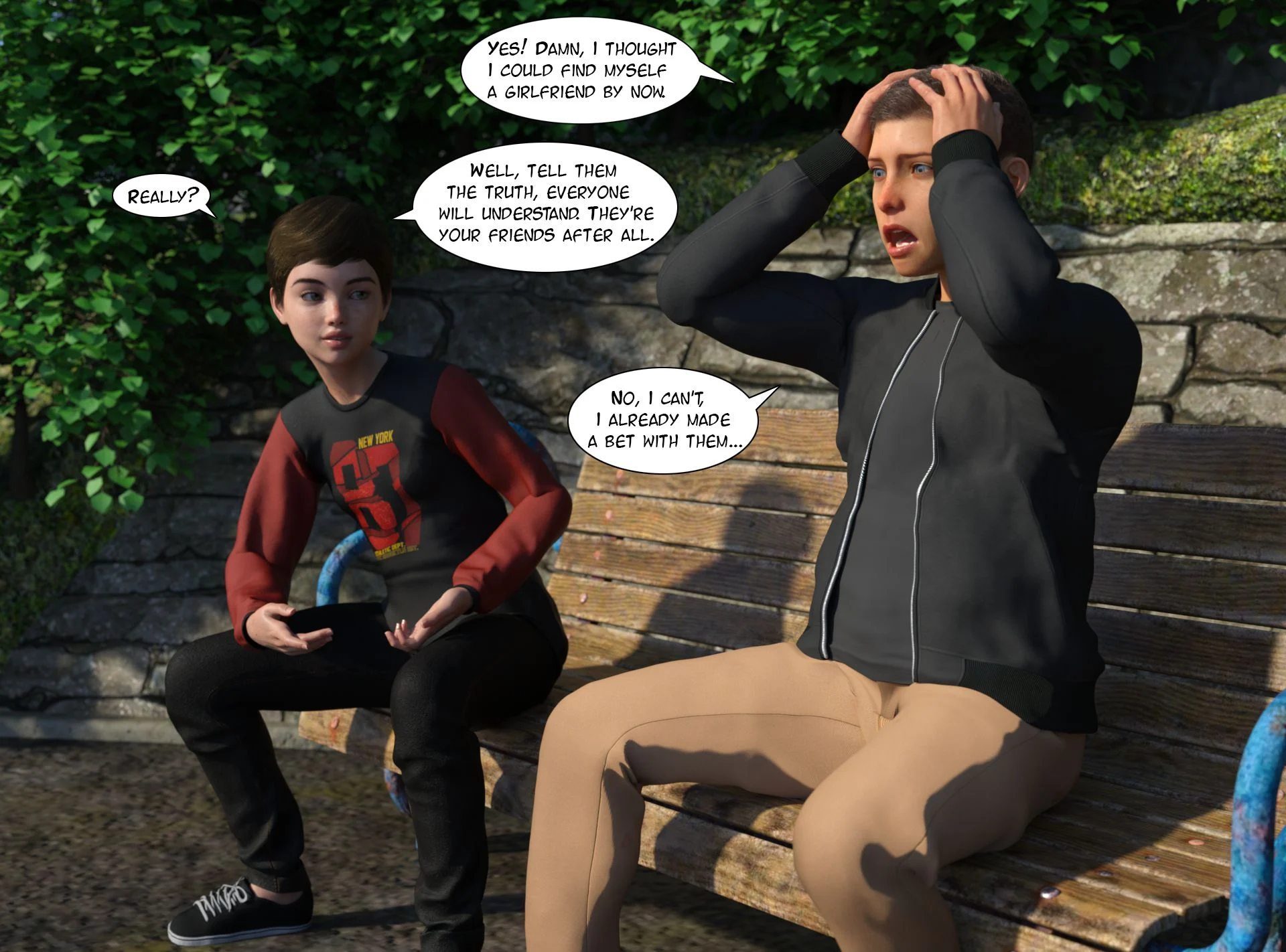 Friends [Kizaru3D] - Chapter 1.1 — Page 9