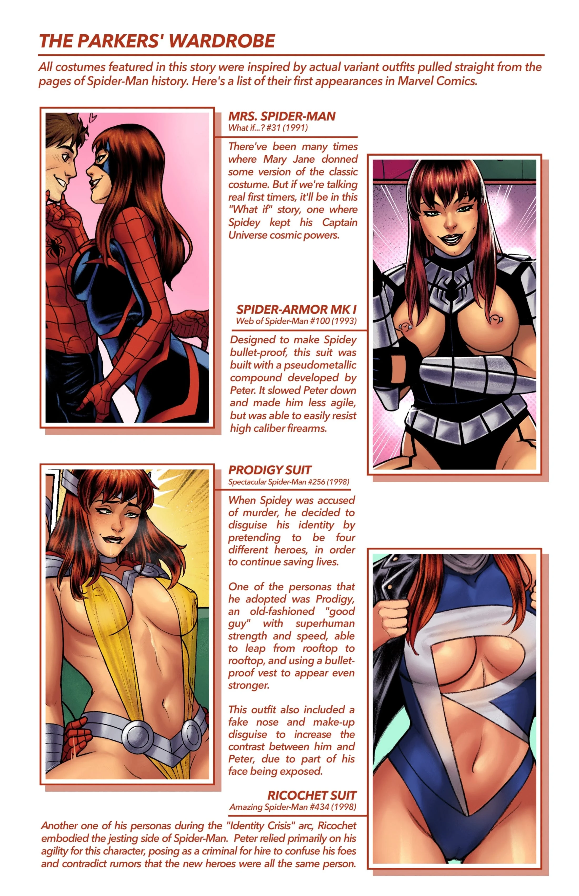 Webbed Wardrobe (Spider-Man) [Tracy Scops] - Chapter 1 — Page 12