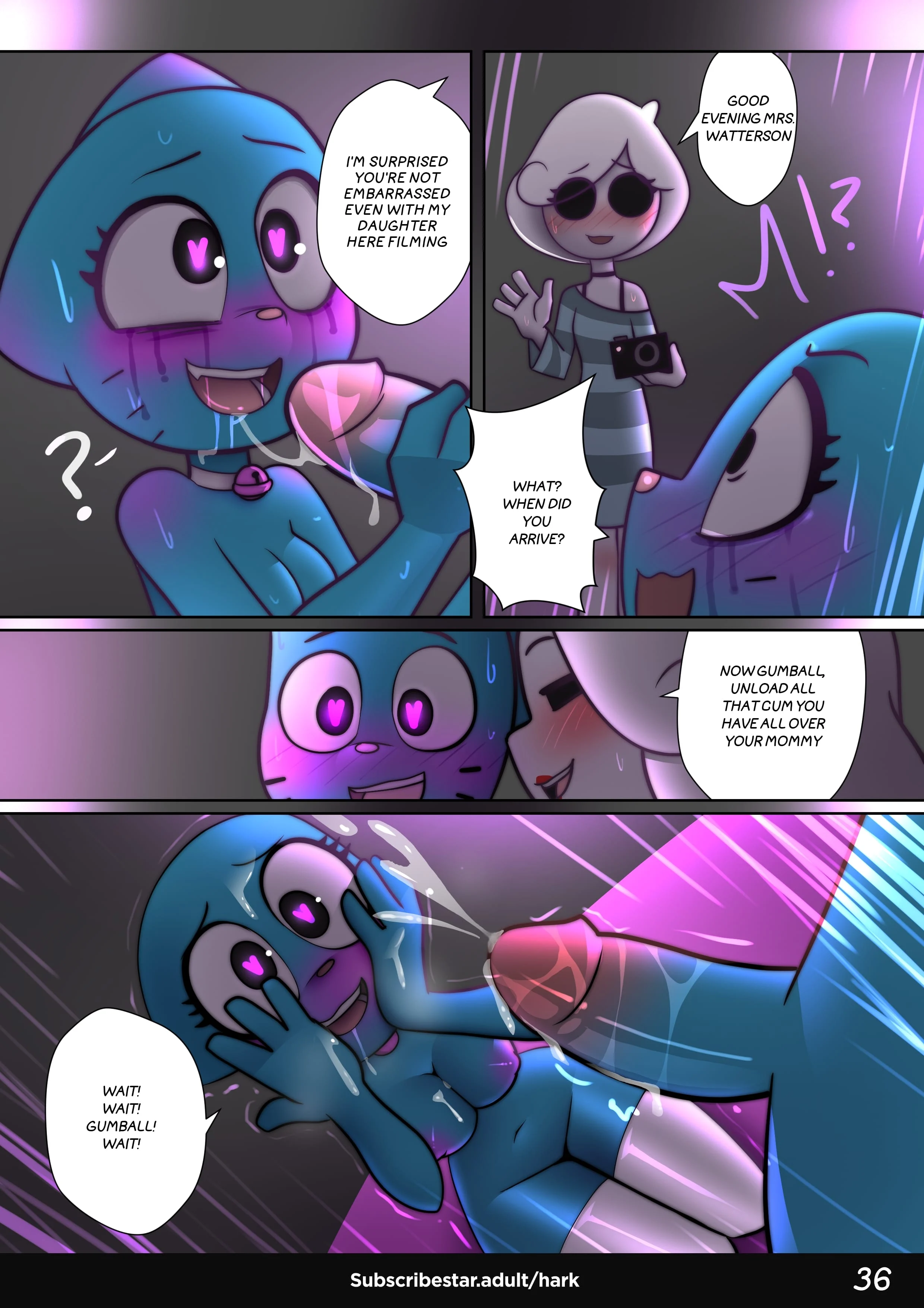 The Amazing Surprise (The Amazing World of Gumball) [HarkArt] - Chapter 2 — Page 37