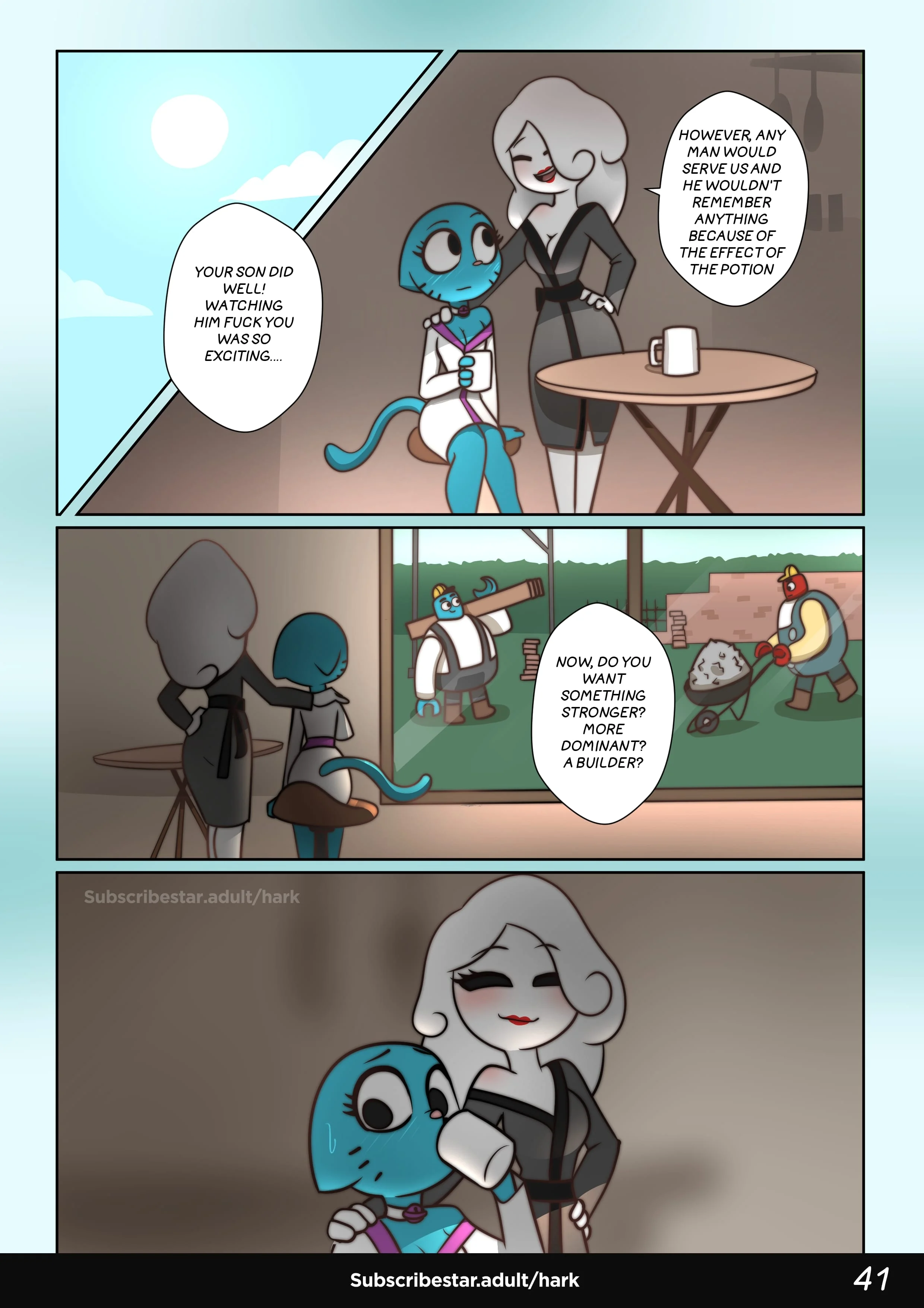 The Amazing Surprise (The Amazing World of Gumball) [HarkArt] - Chapter 2 — Page 42