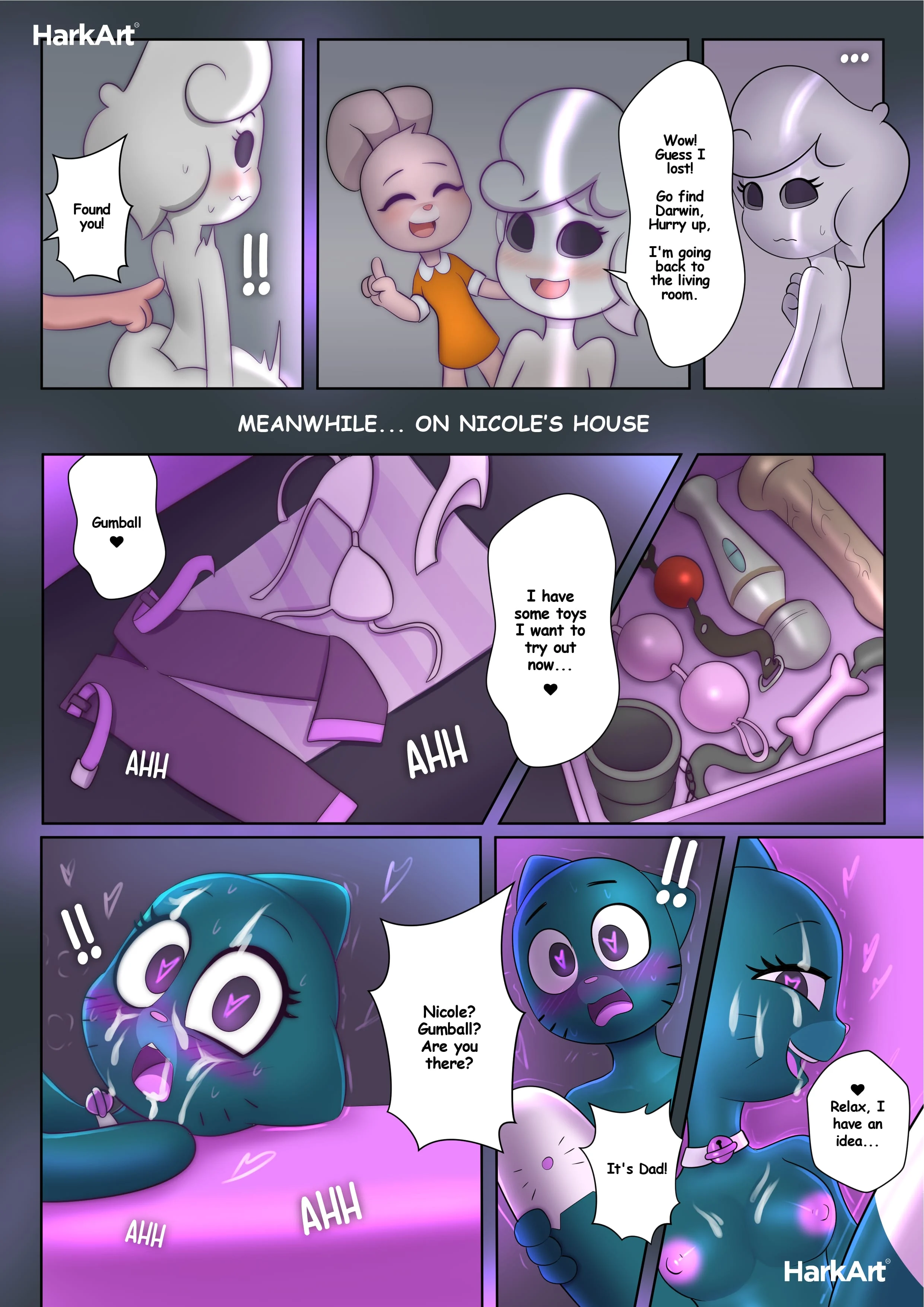 The Amazing Surprise (The Amazing World of Gumball) [HarkArt] - Chapter 1 — Page 39