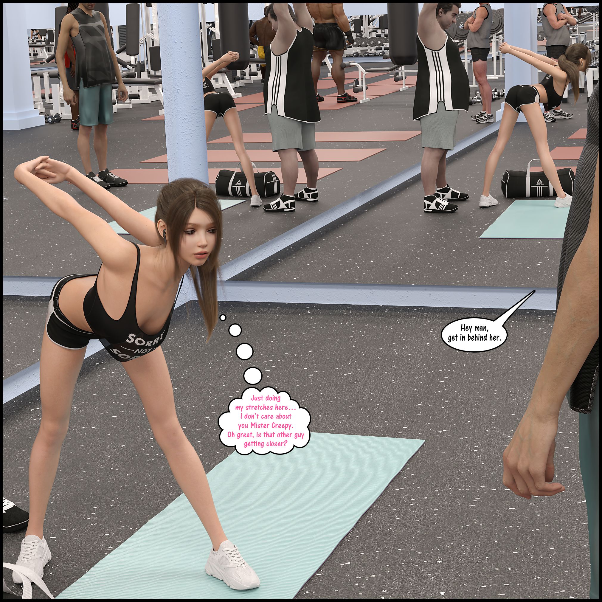 Natasha’s Workout [DarkLord] - Chapter 1 — Page 17