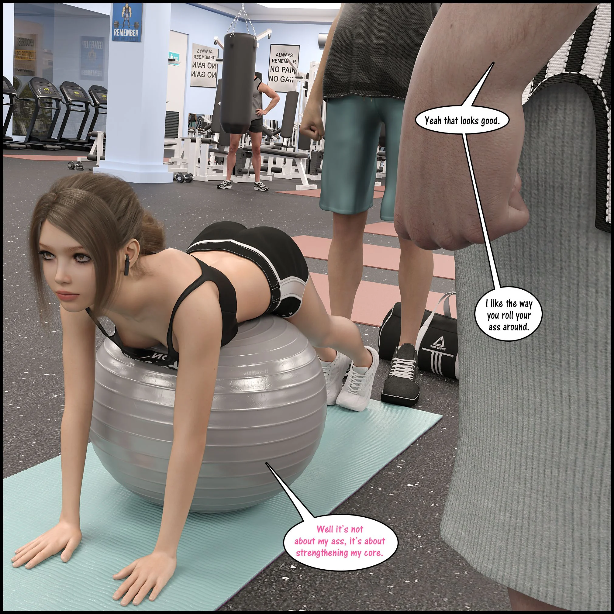 Natasha’s Workout [DarkLord] - Chapter 1 — Page 28
