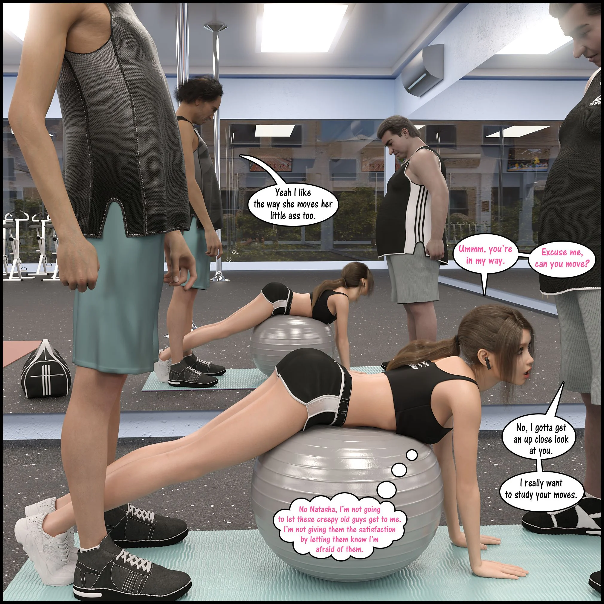 Natasha’s Workout [DarkLord] - Chapter 1 — Page 29