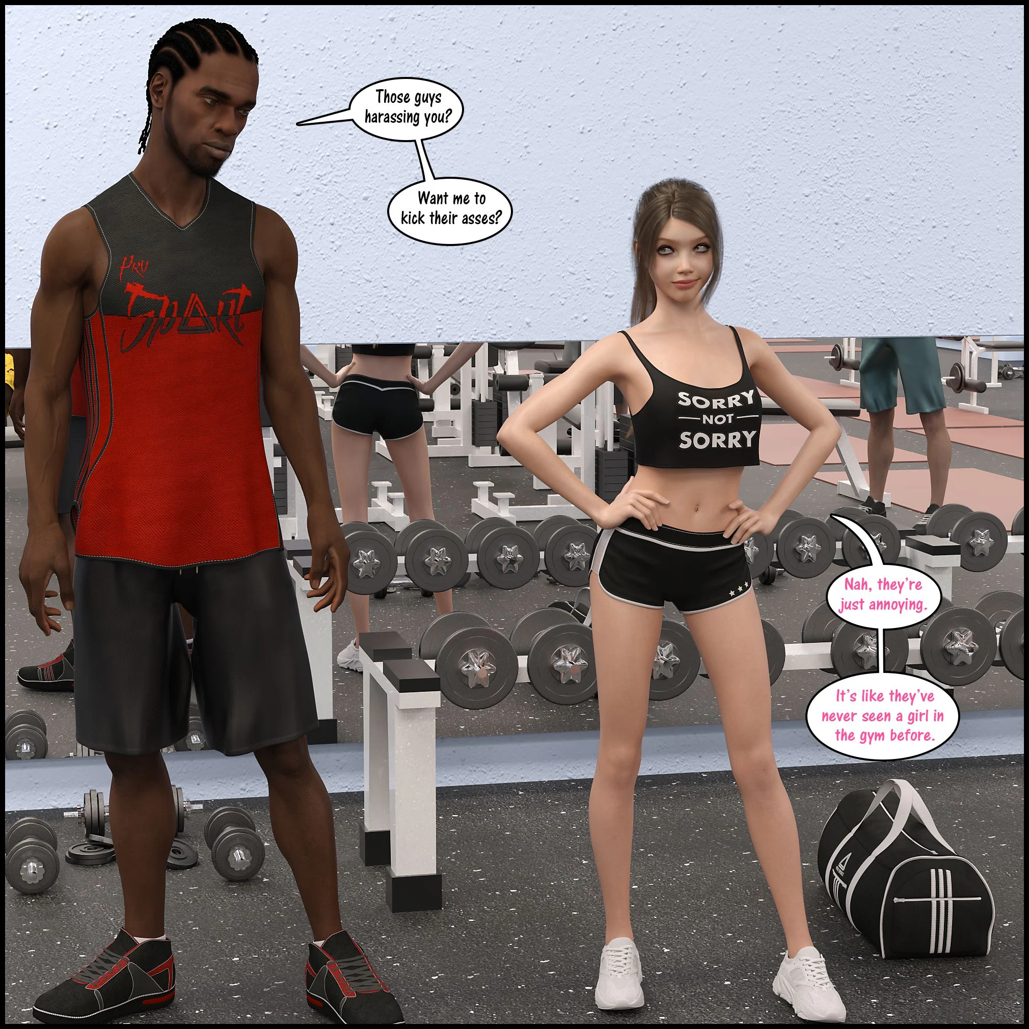Natasha’s Workout [DarkLord] - Chapter 1 — Page 42